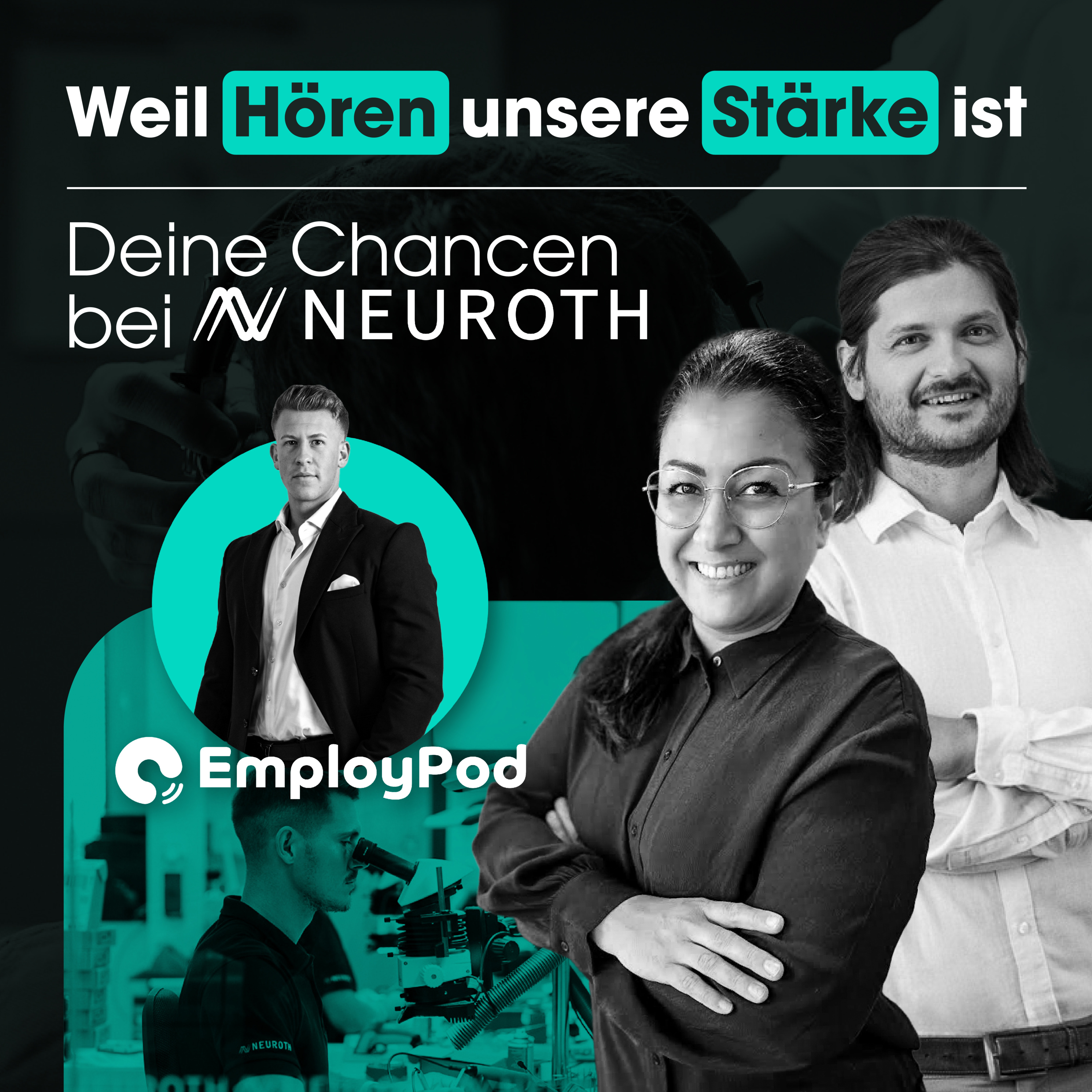 EmployPod - Durch´s Ohr zum Traumjob