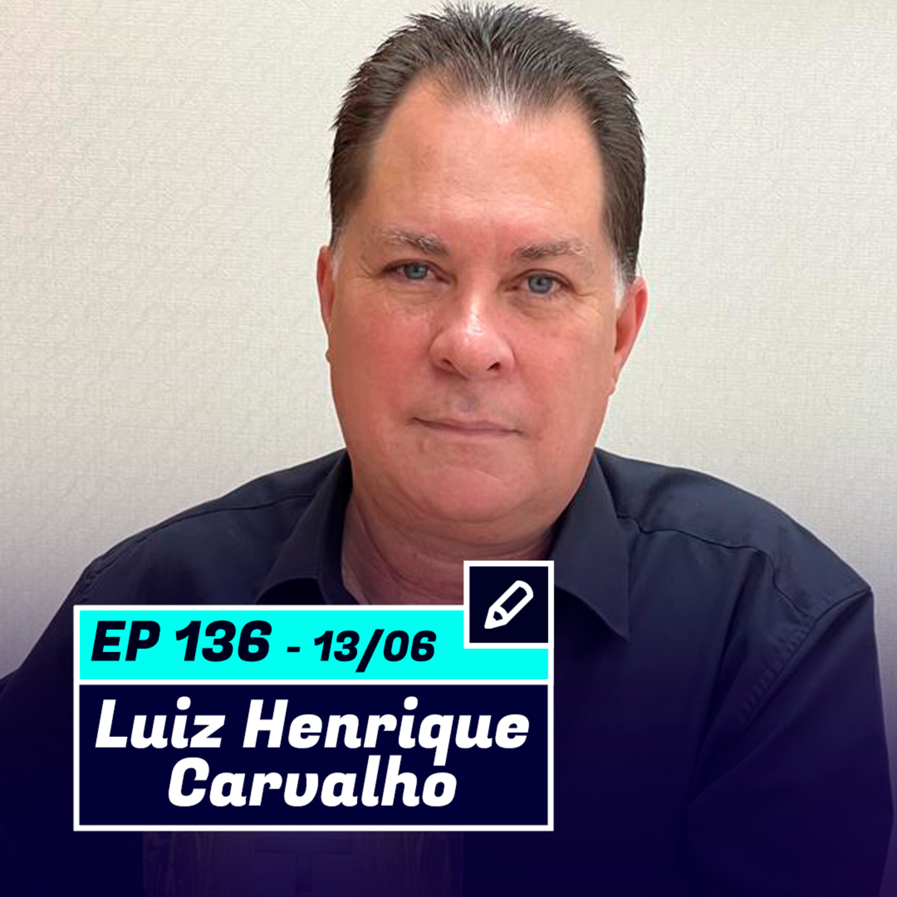 LUIZ HENRIQUE | Escritor, administrador e buscador sobre espiritualidade - Pod Ler e Escrever #136  episode artwork
