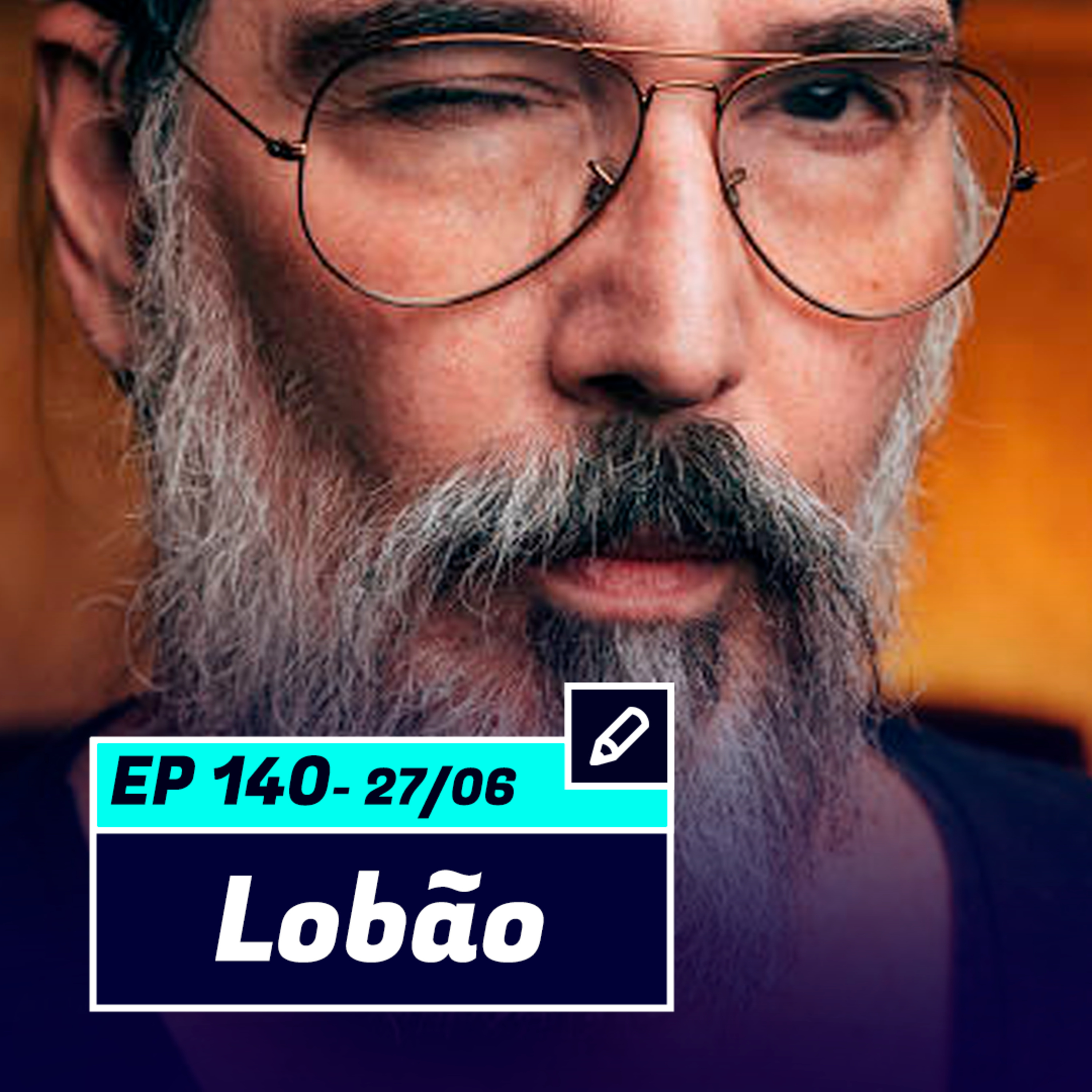 LOBÃO | Cantor, compositor, músico e autor de 5 livros - Pod Ler e Escrever #140 episode artwork