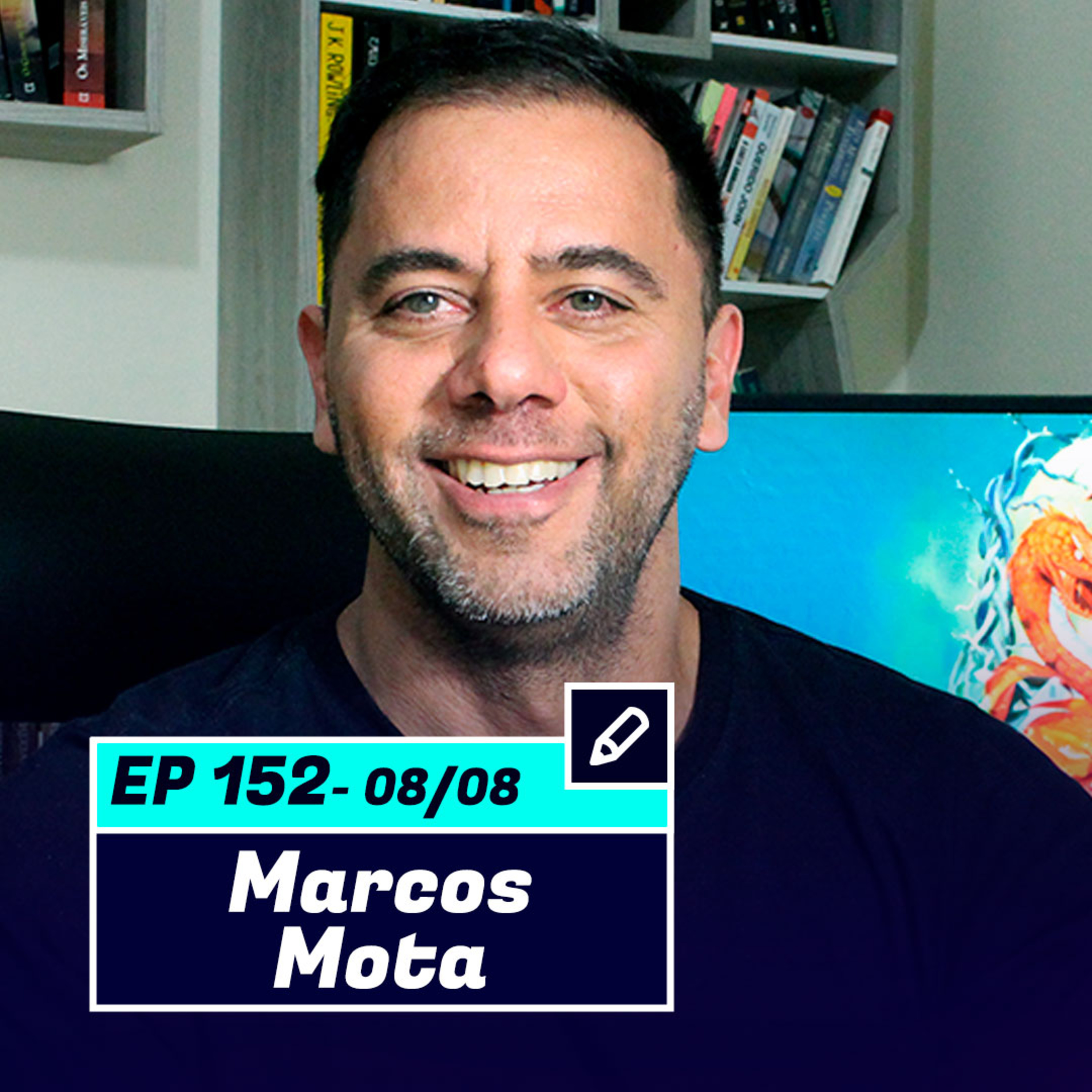 MARCOS MOTA | Autor da série "Objetos de Poder" - Pod Ler e Escrever #152  episode artwork
