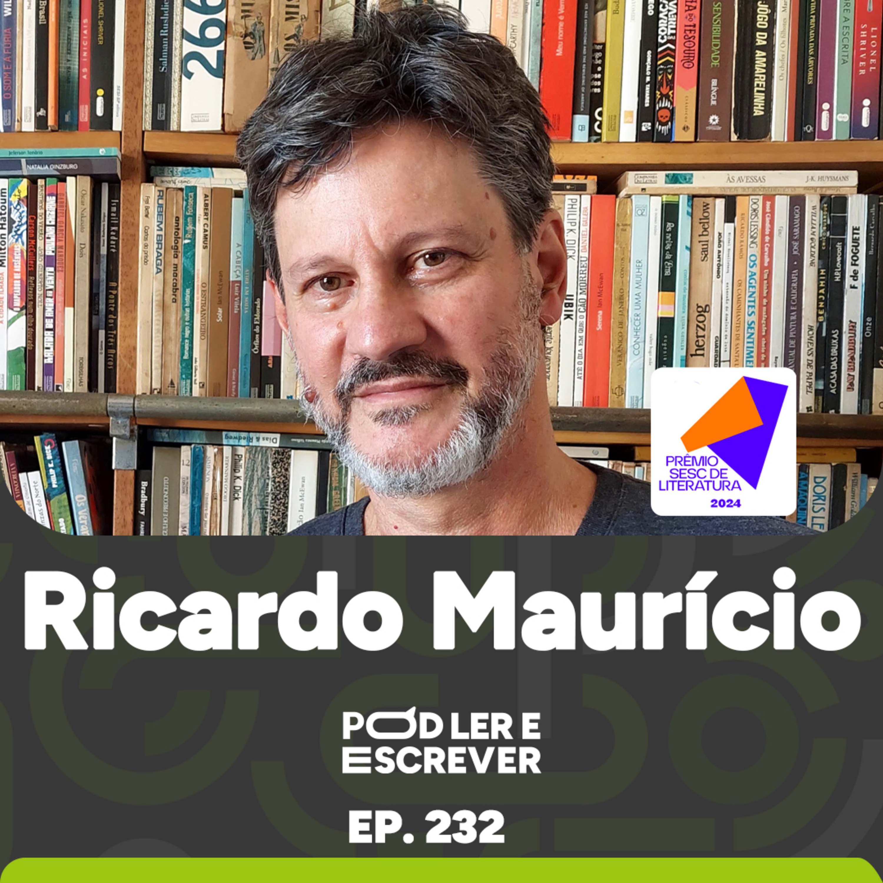 RICARDO MAURÍCIO, PREMIADO PELO SESC COM O LIVRO "BOLOLÔ: GAIOLA VAZIA" | Pod Ler e Escrever Ep 232 episode artwork