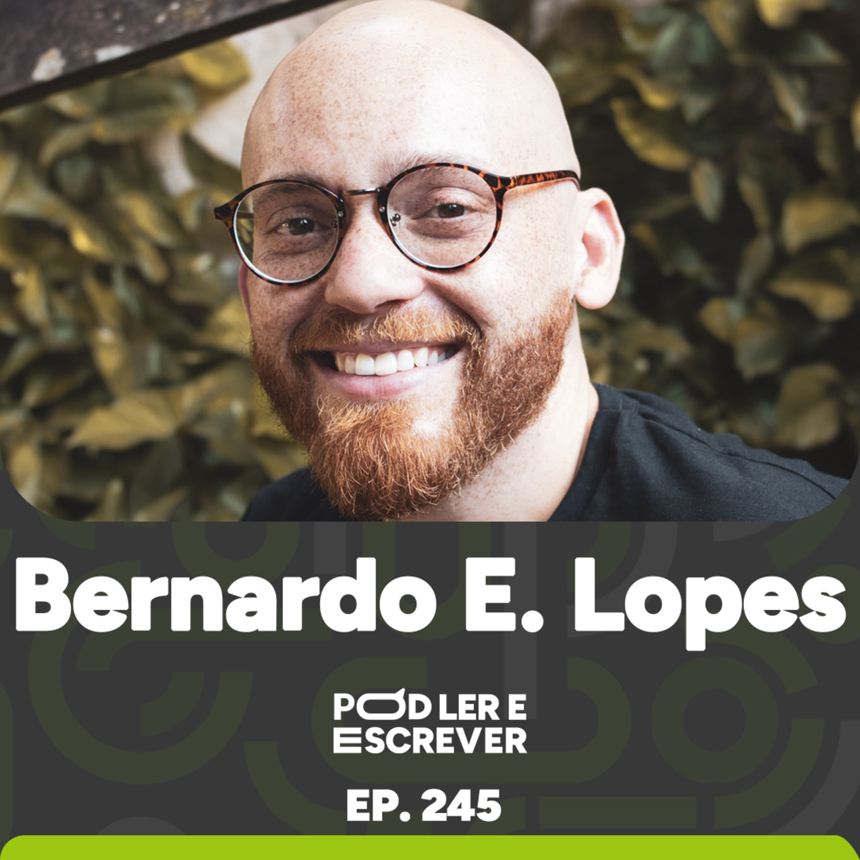 BERNARDO E. LOPES E "CANÇÃO LÓGICA", O LIVRO EM FORMATO DE SÉRIE | Pod Ler e Escrever Ep 245 episode artwork