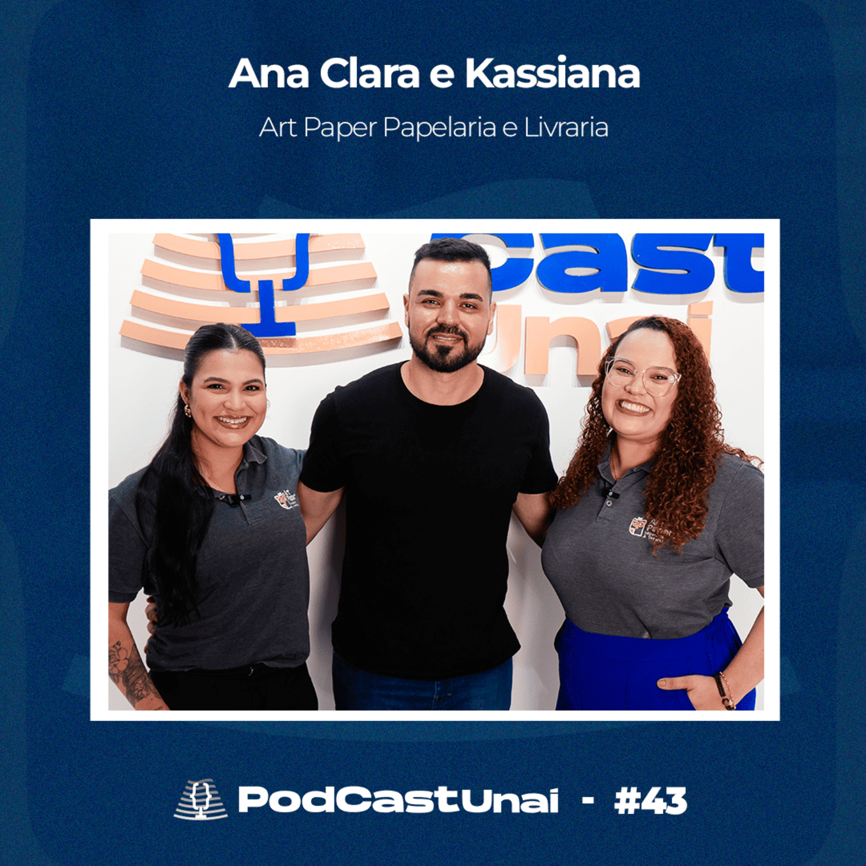 Episódio #43 Ana Clara e Kassiana- Art Paper episode artwork