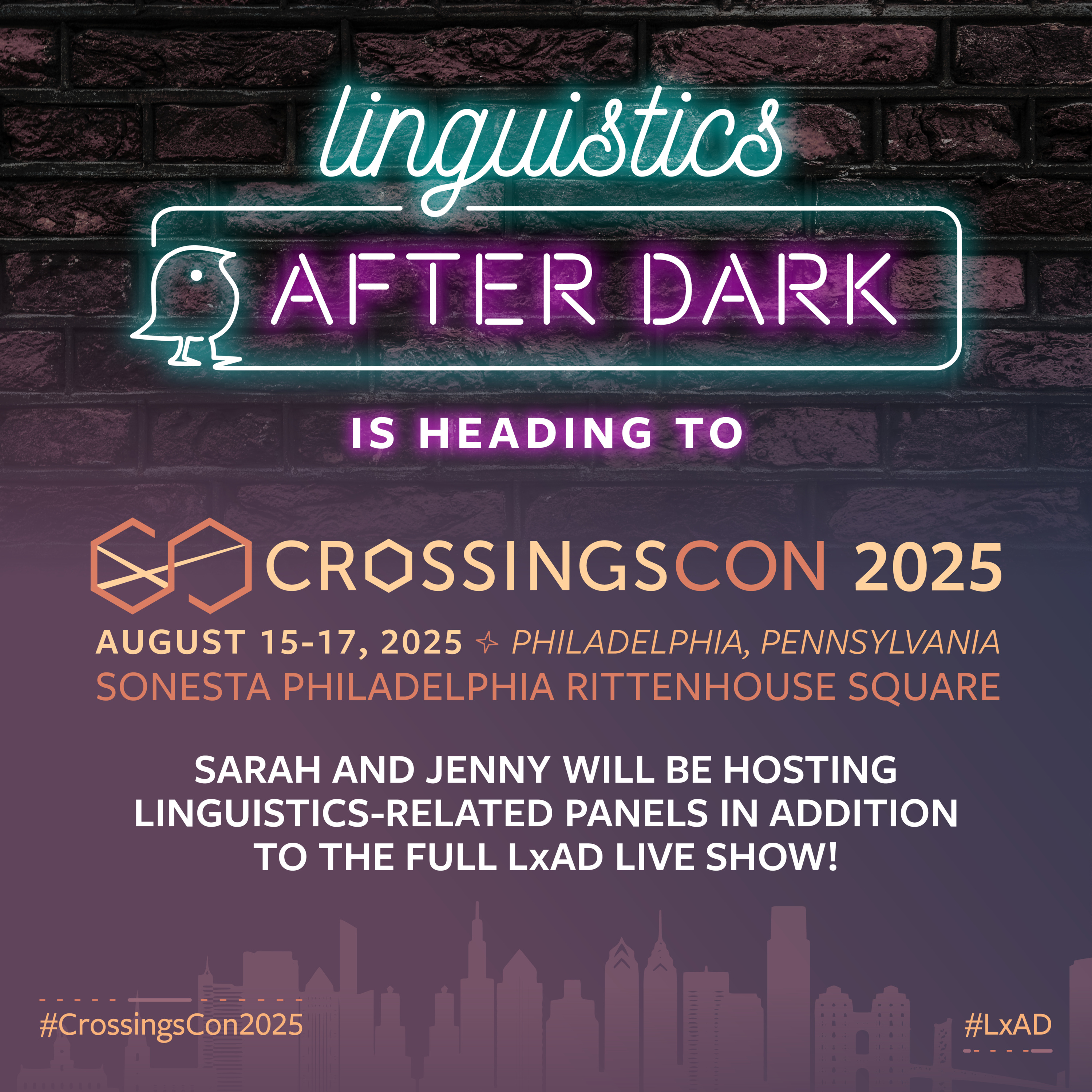 LxAD @ CrossingsCon Announcement