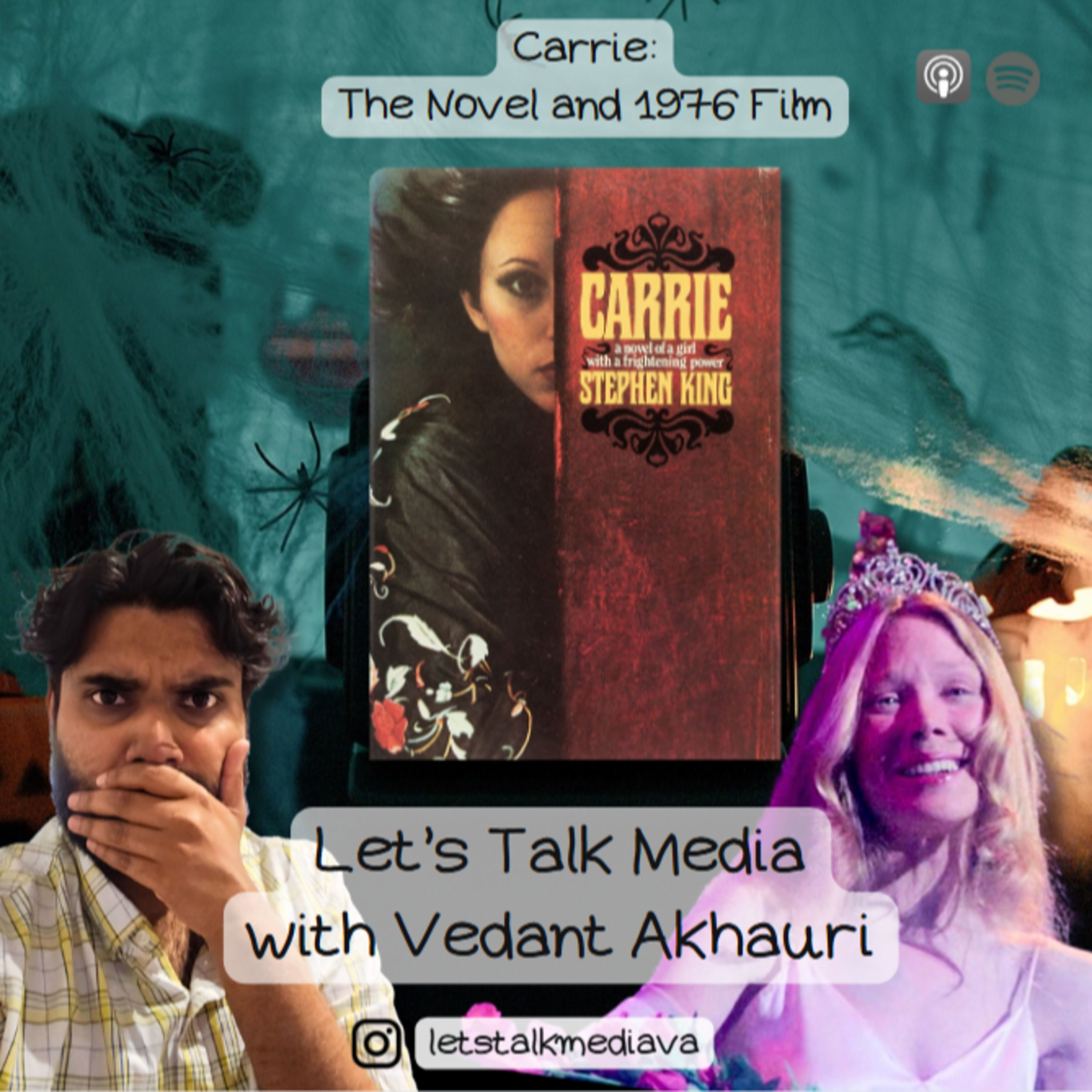 Carrie: The Novel and 1976 Film (Let's Talk Horror: Part 2) episode artwork