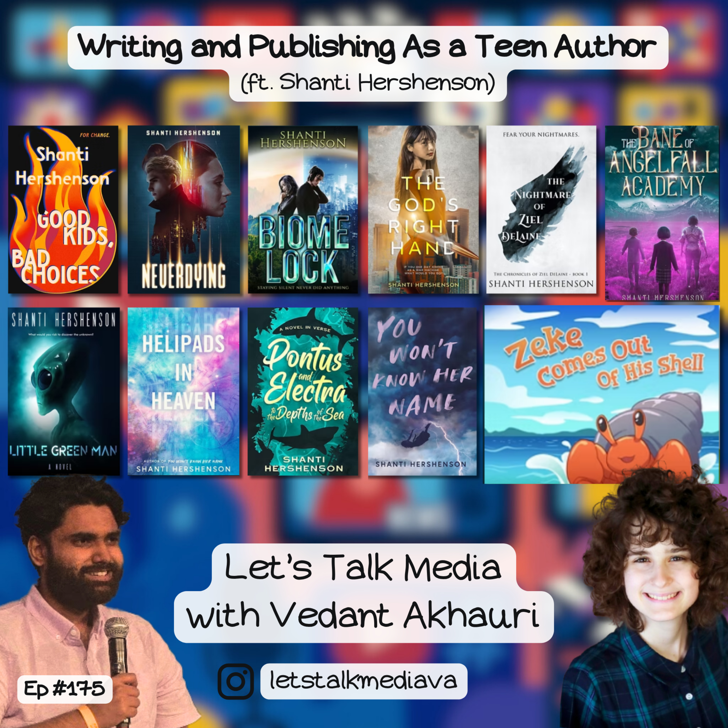 Writing and Publishing As a Teen Author (ft. Shanti Hershenson) episode artwork