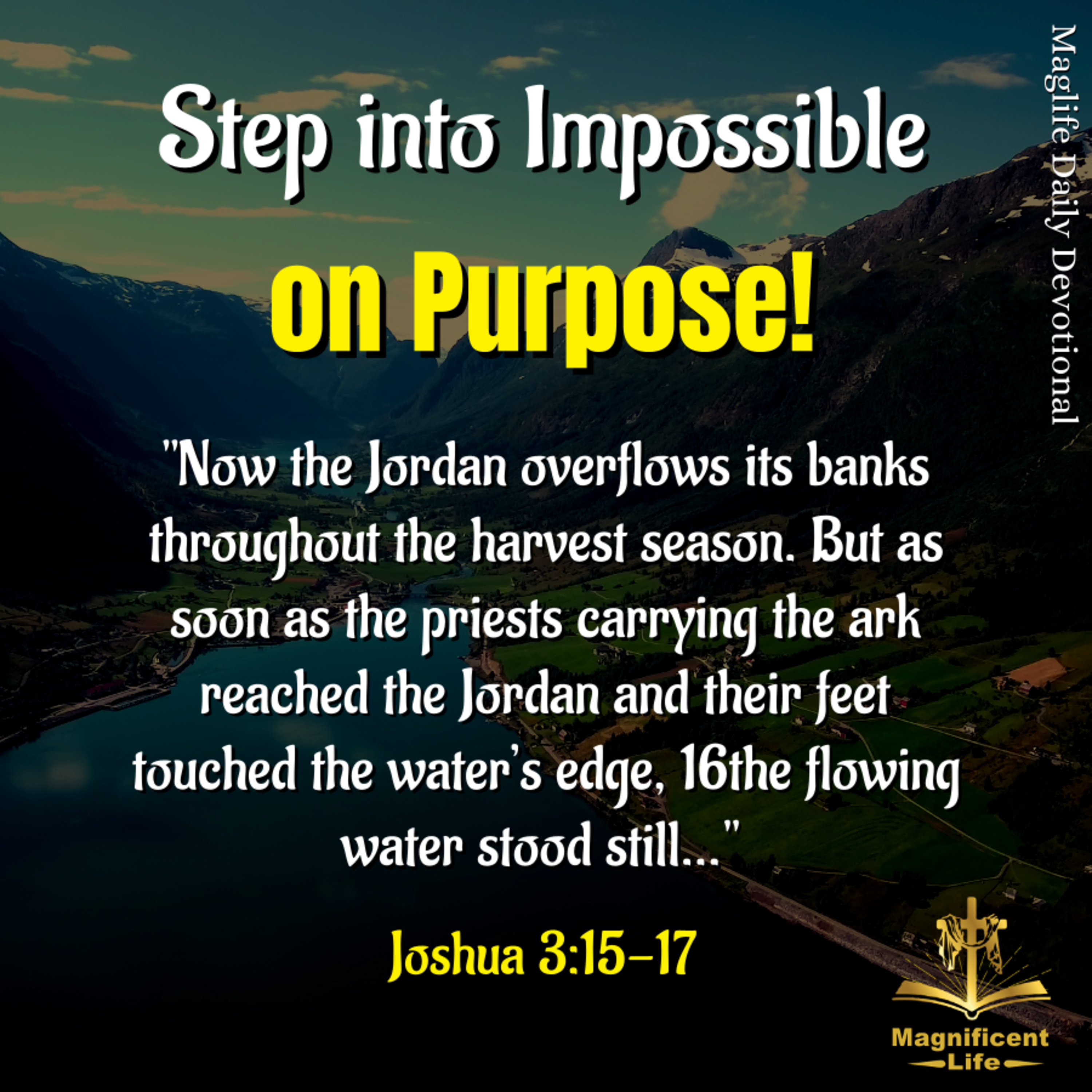 Step into Impossible on Purpose!