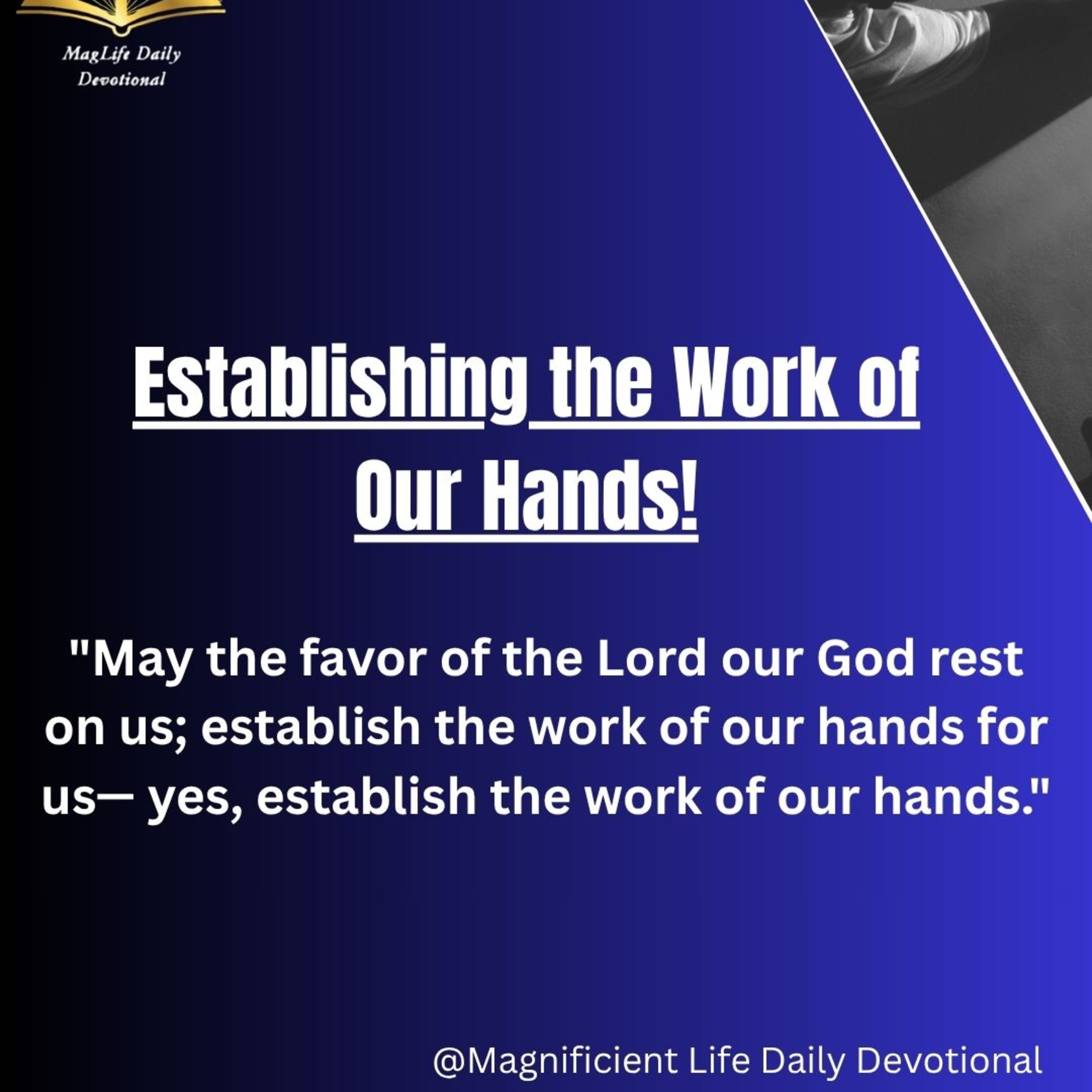 Establishing the Work of Our Hands! episode artwork