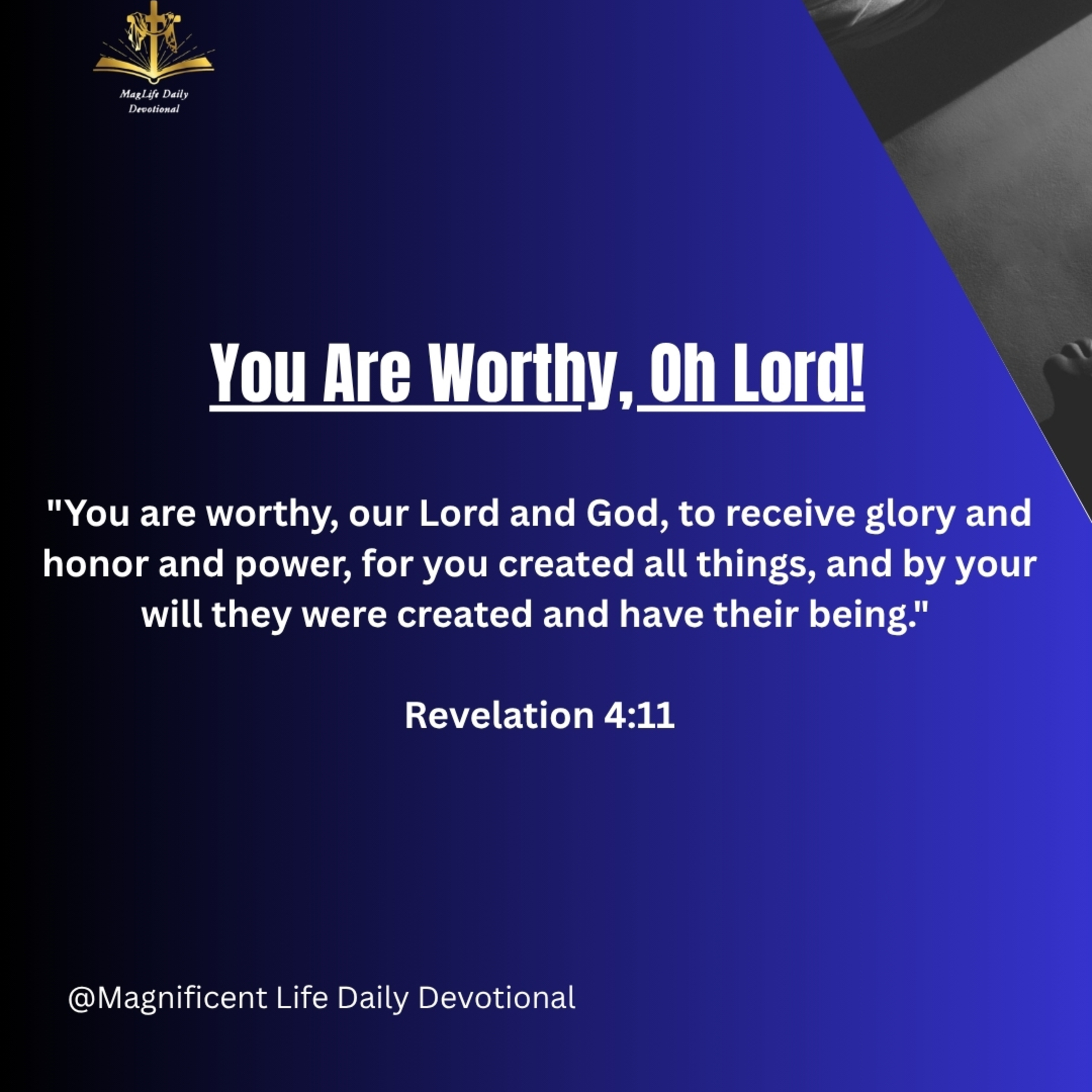 You Are Worthy, Oh Lord! episode artwork
