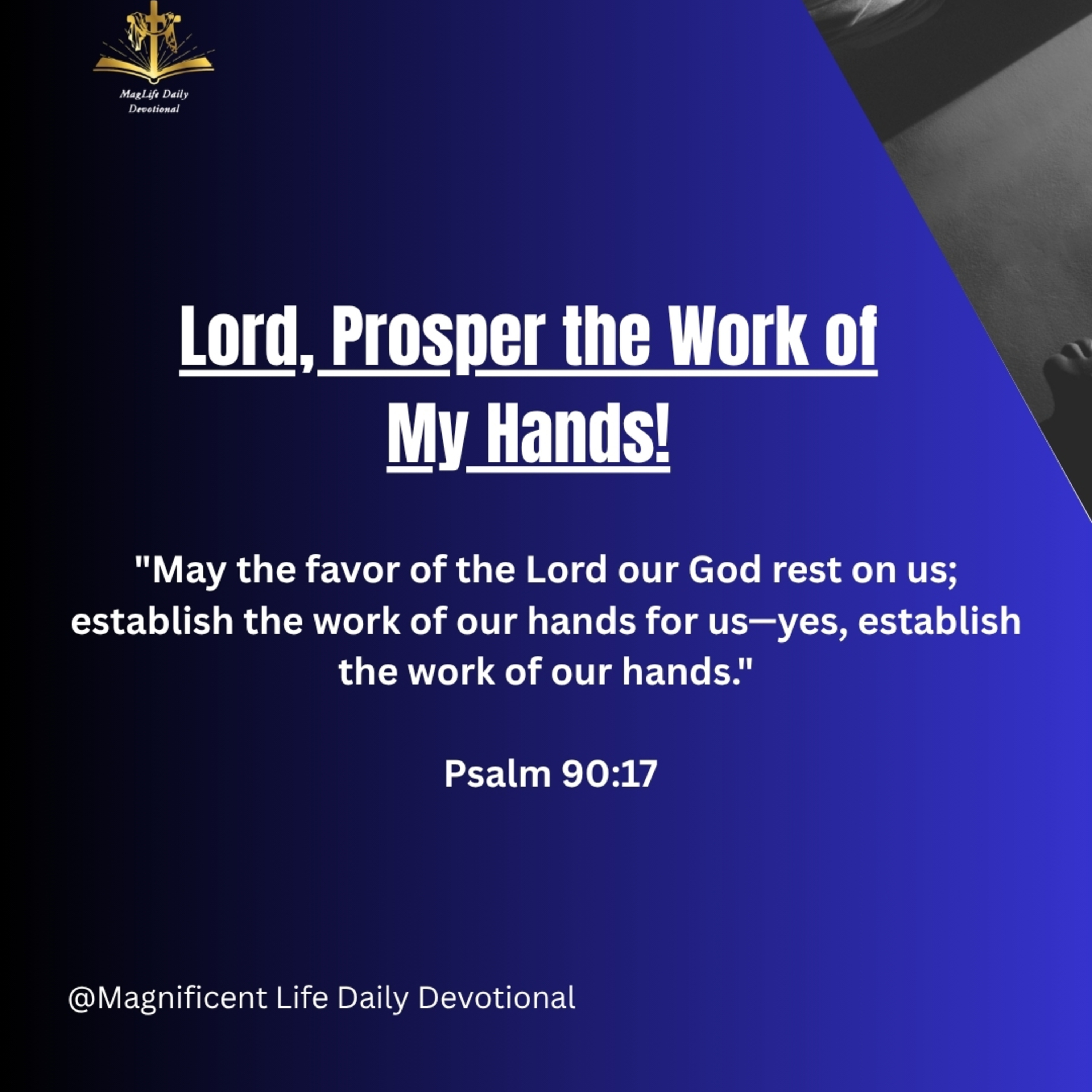Lord, Prosper the Work of My Hands! episode artwork