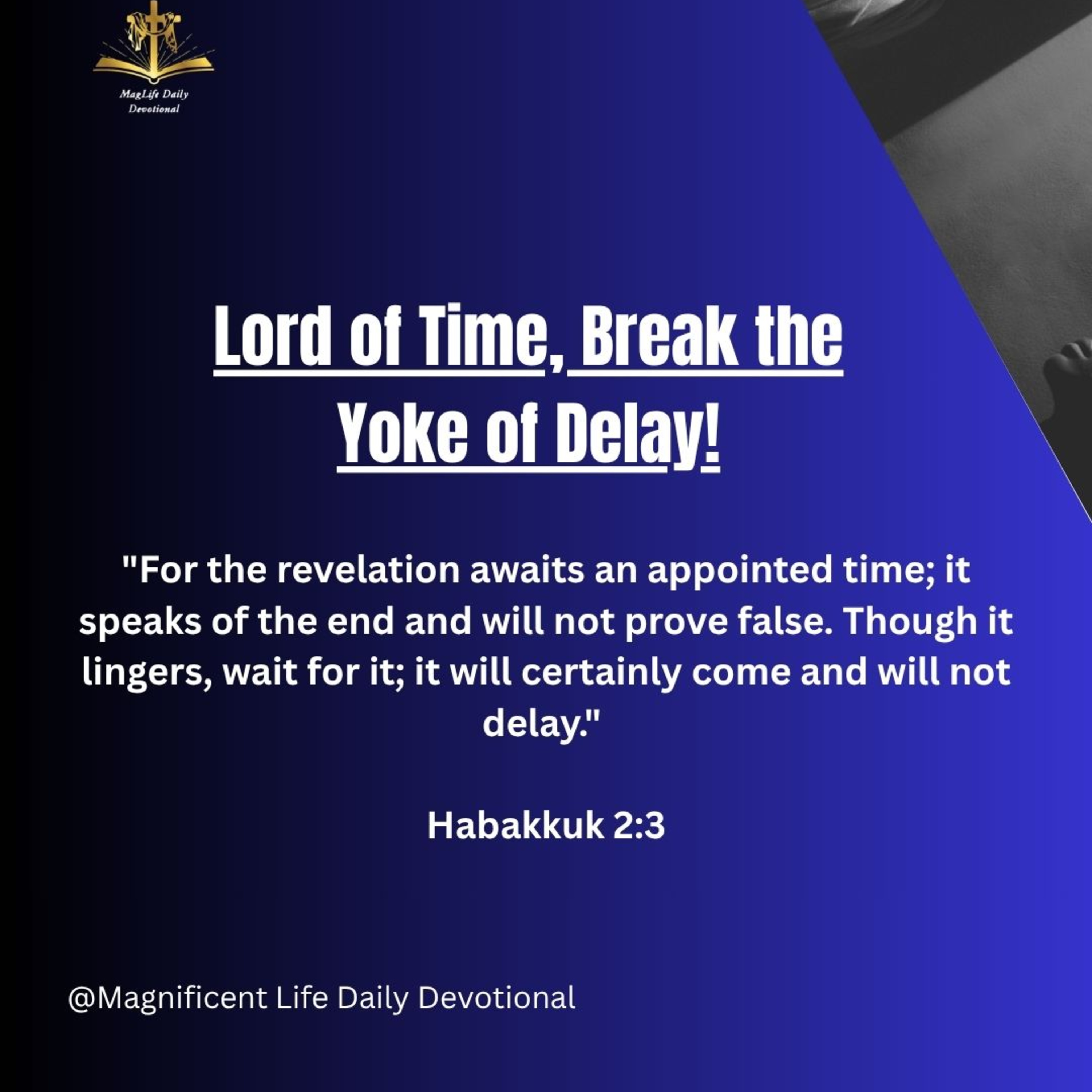 Lord of Time, Break the Yoke of Delay! episode artwork