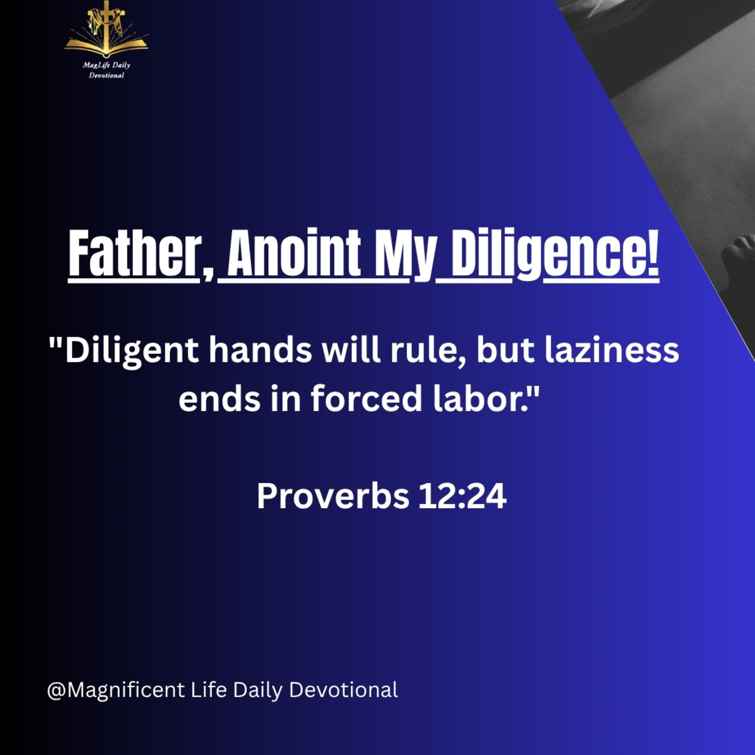 Father, Anoint My Diligence! episode artwork