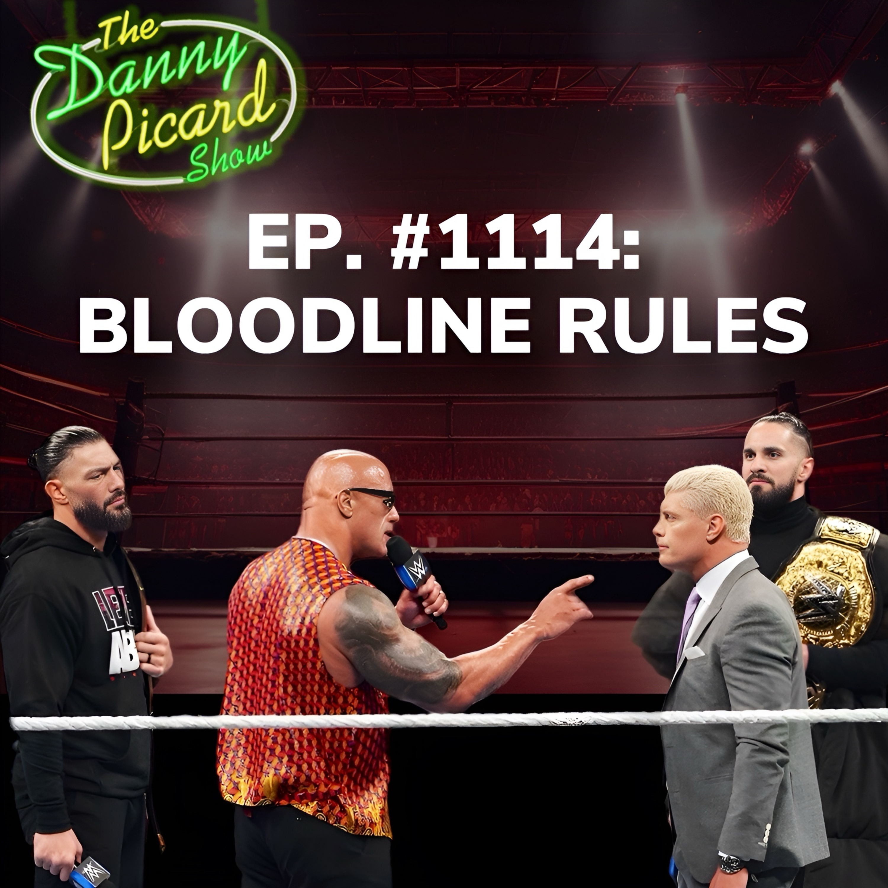 Ep. #1114: Cody Rhodes slaps The Rock, Bloodline Rules at WrestleMania, and "The Dynasty" reaction