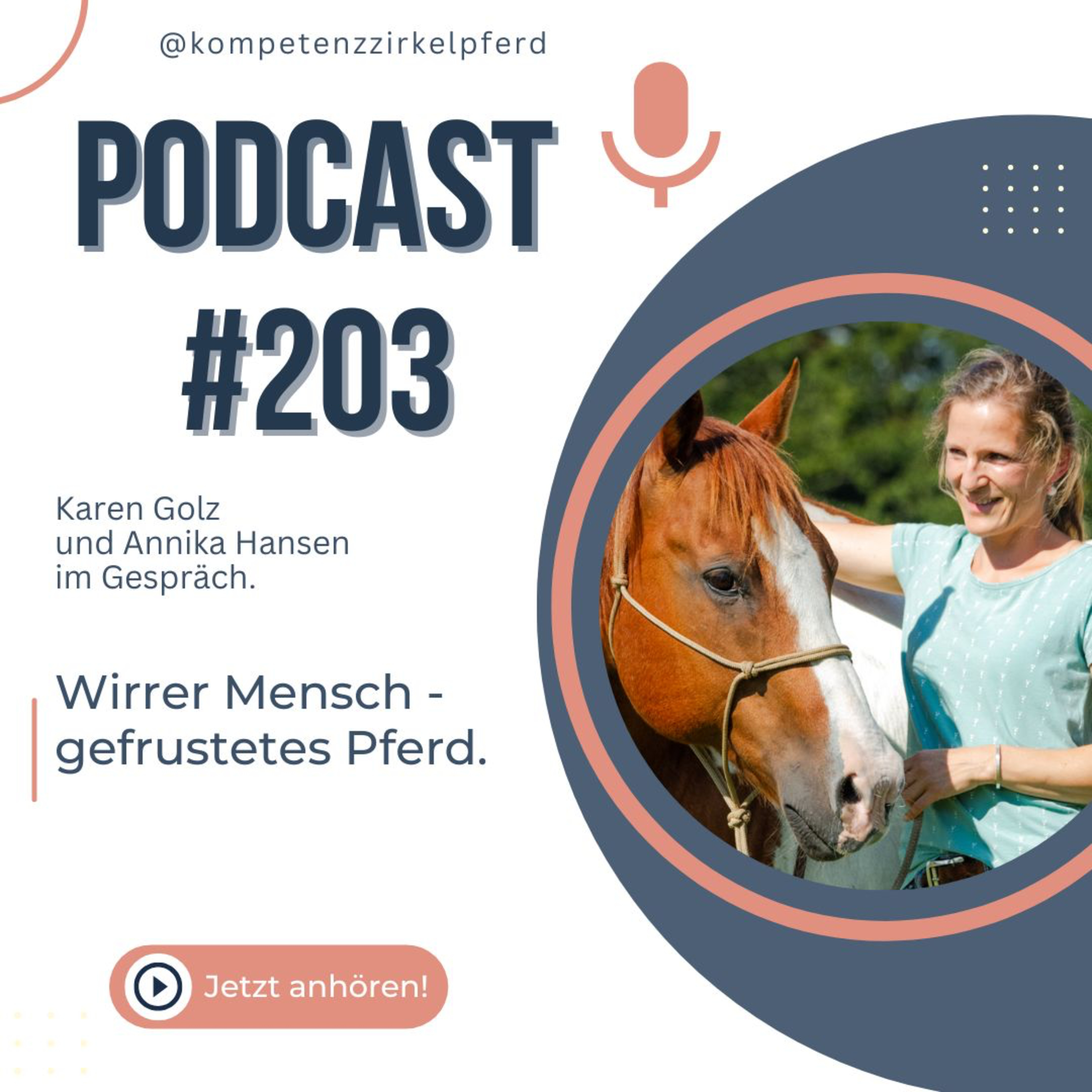 # 203 Wirrer Mensch - gefrustetes Pferd. episode artwork