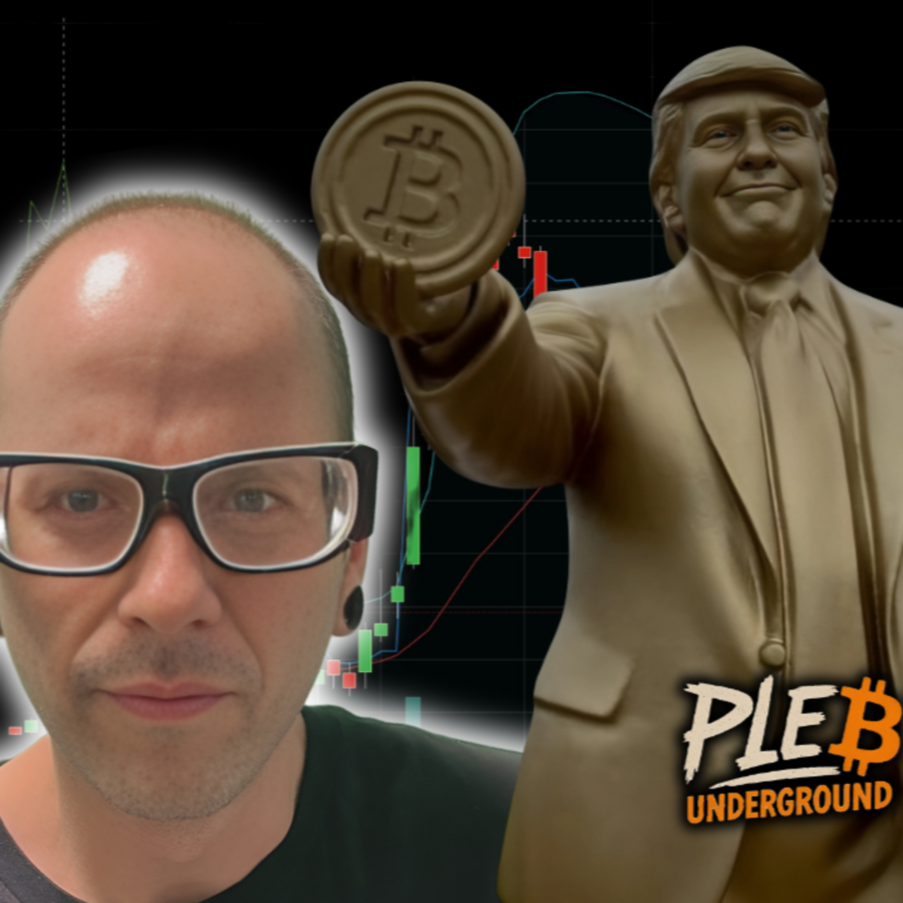 Golden Trump Statue, Jailed For TOR, Paper Bitcoin Update, UK FCA Crypto Rules