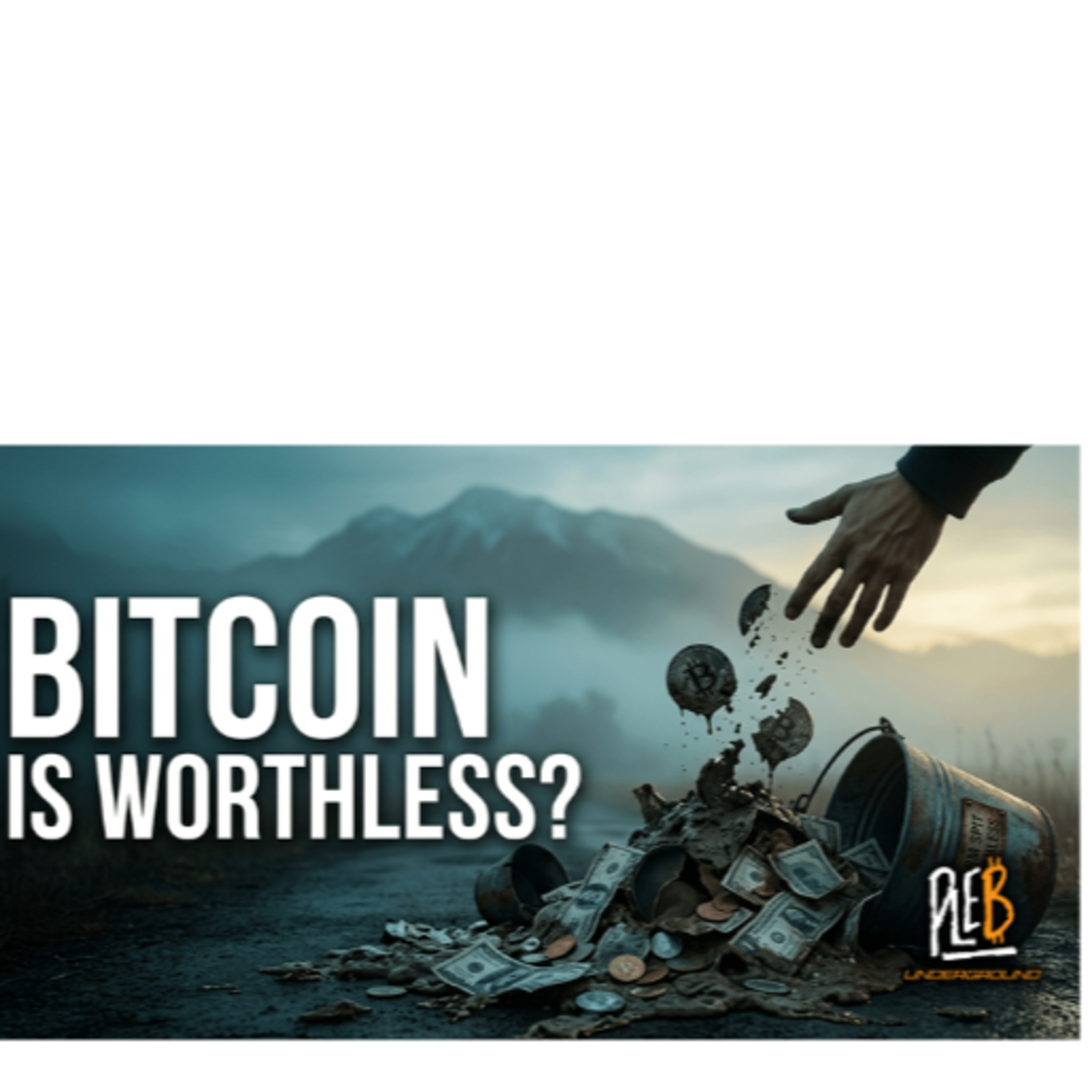 Bitcoin Shouldn’t Be Worth A Bucket Of Warm Spit! episode artwork