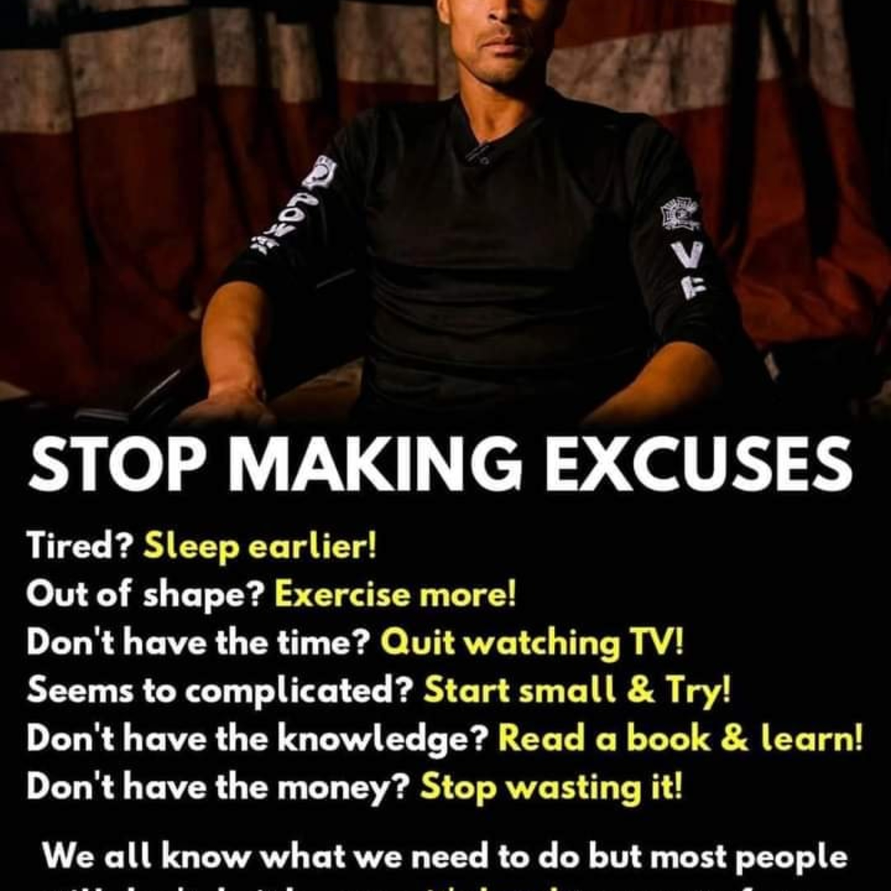 No More Colorless Dreams and Dwarfed Goals! No Zero Days! No Excuses!