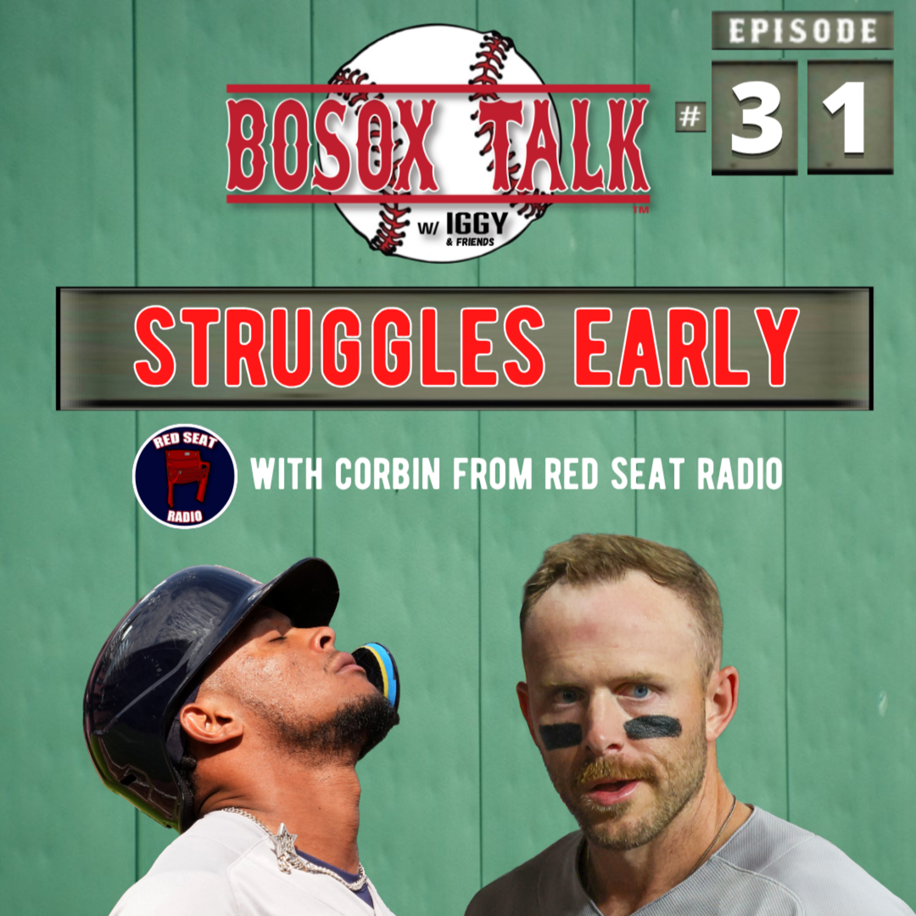 Red Sox Struggle Early with Red Seat Radio episode artwork