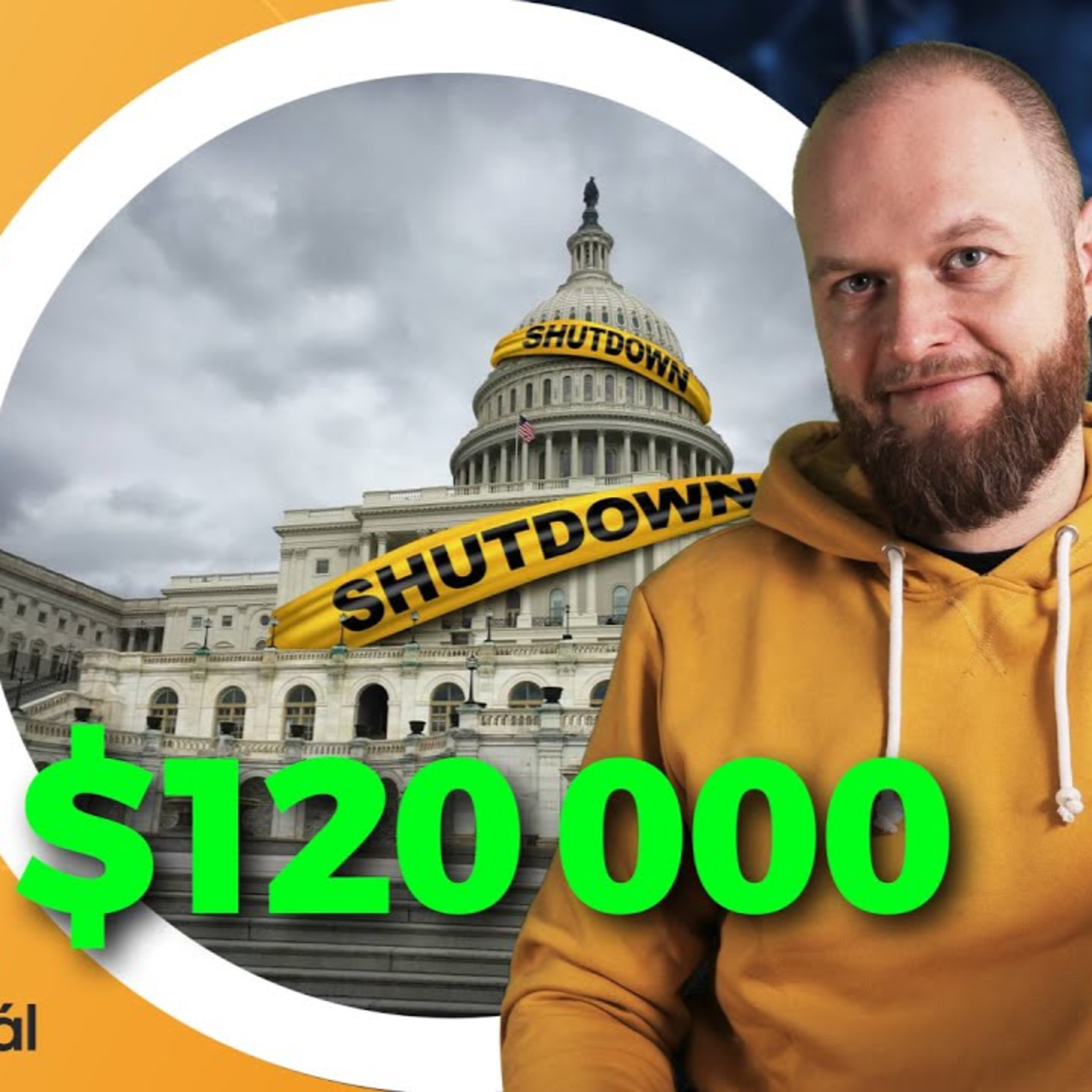 Bitcoin přes $120K 🚀| Government Shutdown 🏛️| Token 2049 🪙 - CEx 03/10/2025