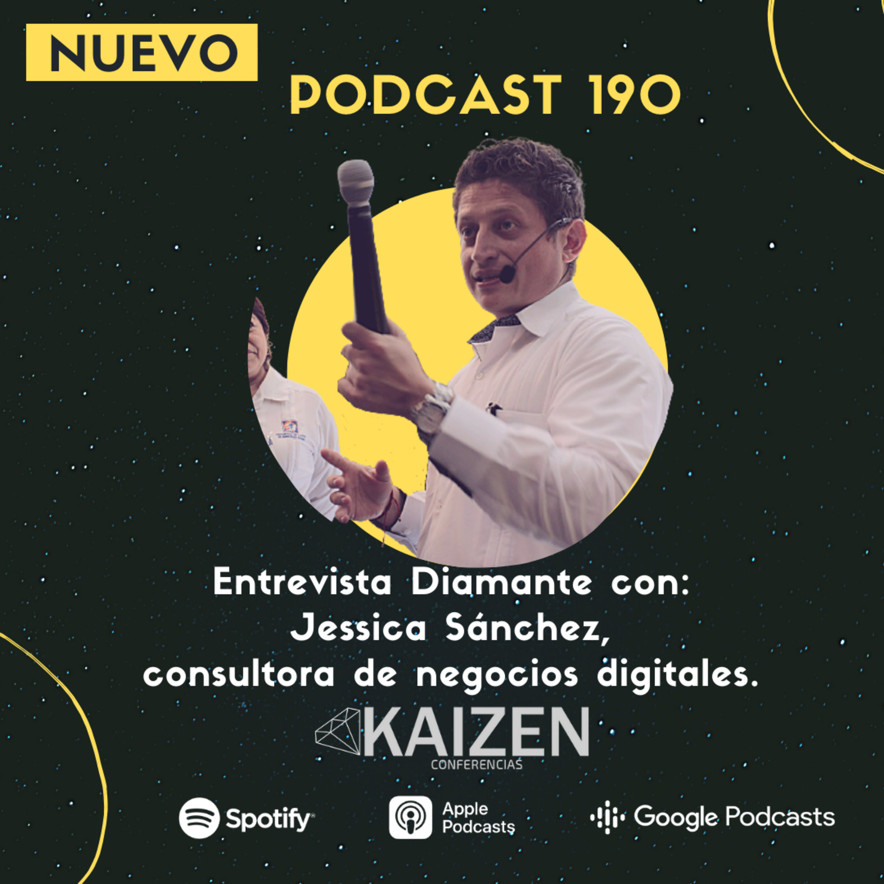 190. INVITADO DIAMANTE Platicando con Jessica Sánchez l Kaizen Conferencias episode artwork