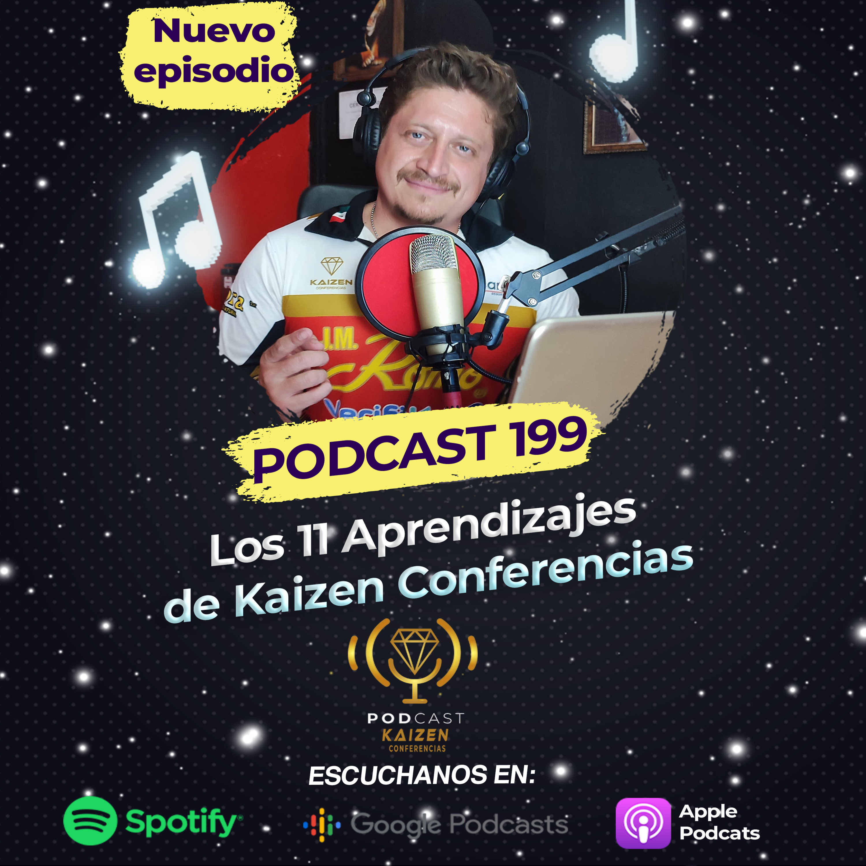 199. Los 11 Aprendizajes de Kaizen Conferencias episode artwork