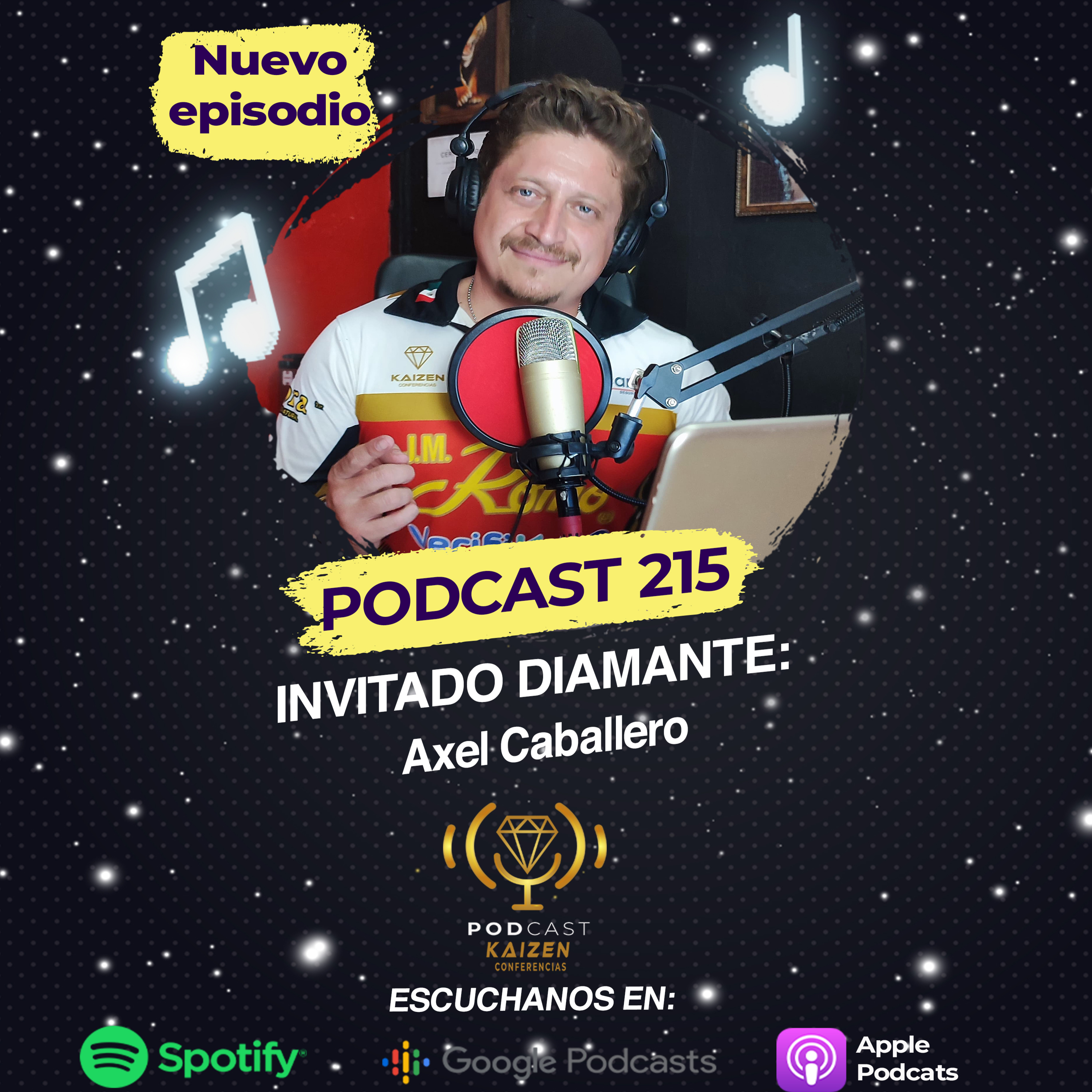 215. Invitado Diamante: Axel Caballero " El diamante para la educación de tus hijos" episode artwork