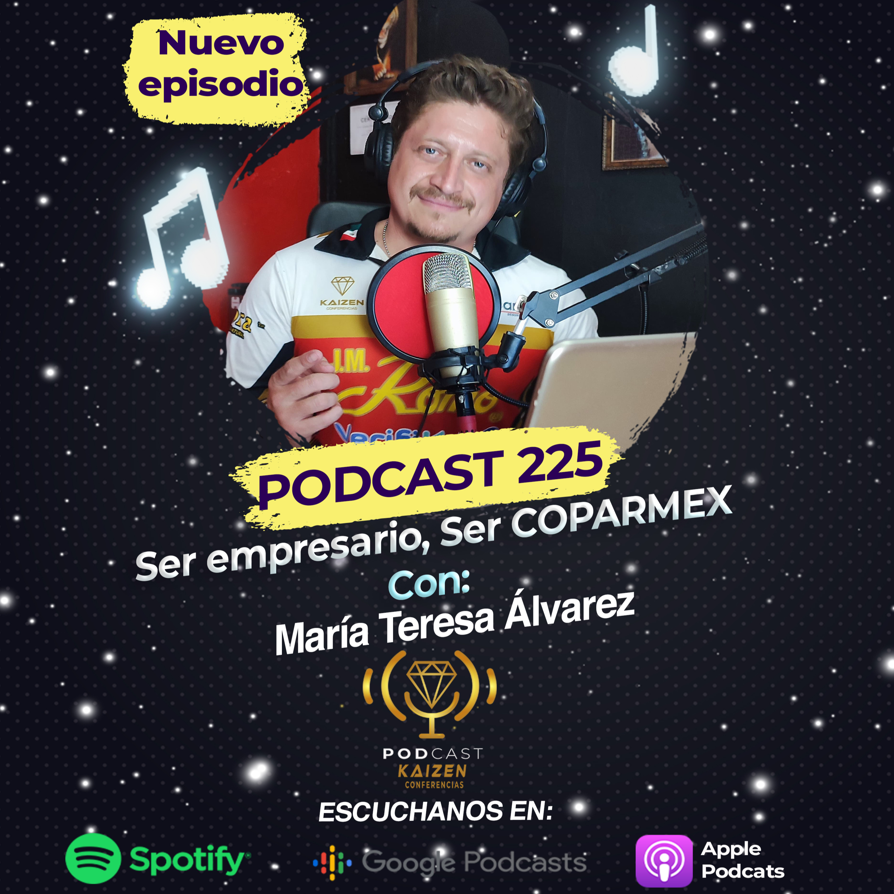 225. Ser empresario, Ser COPARMEX" con María Teresa Álvarez Zaambrano, directora de Spira México episode artwork