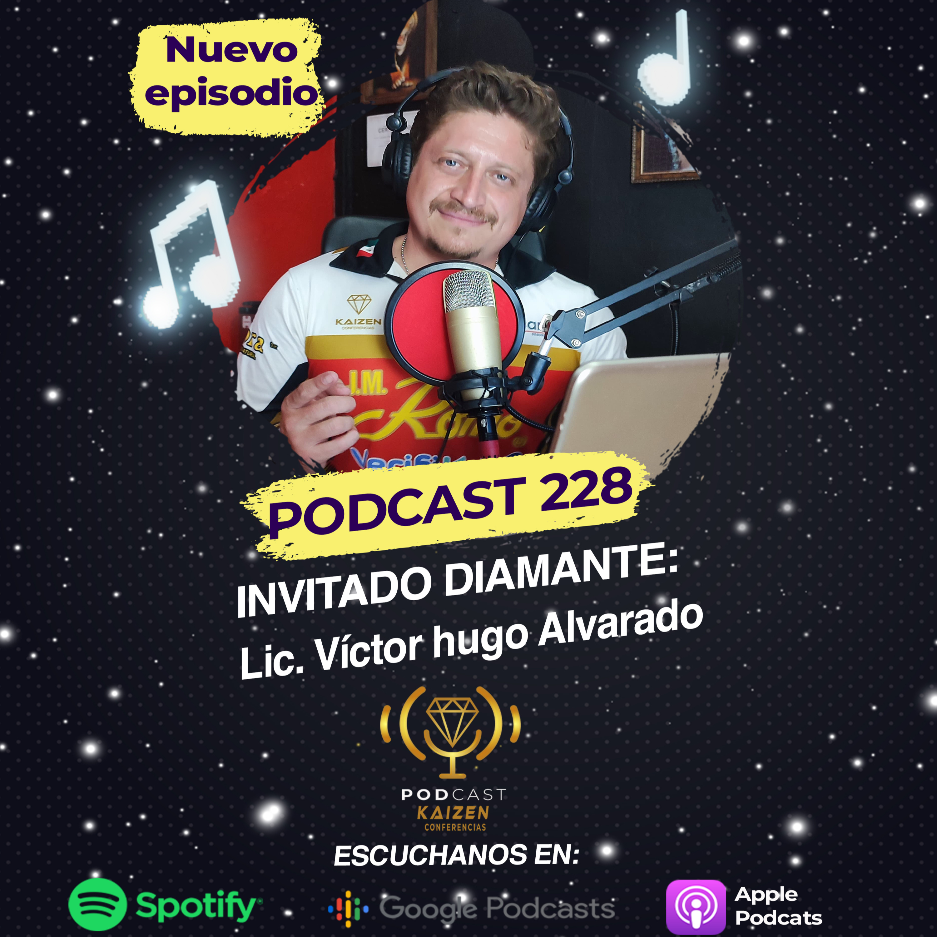 228. Invitado Diamante: Lic. Víctor Hugo Alvarado "La importancia de la capacitación" episode artwork