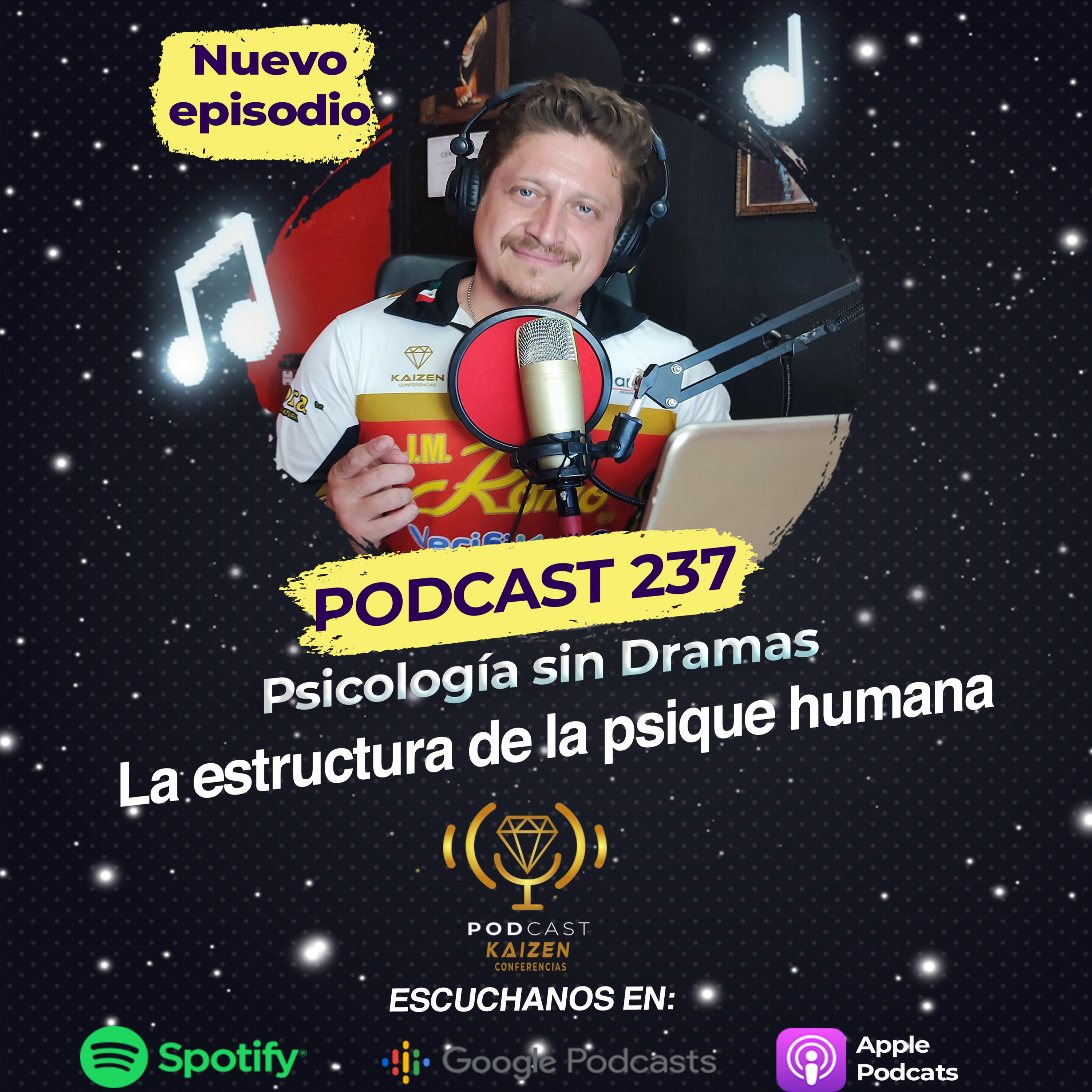 237. Psicología sin Dramas: La estructura de la psique humana episode artwork