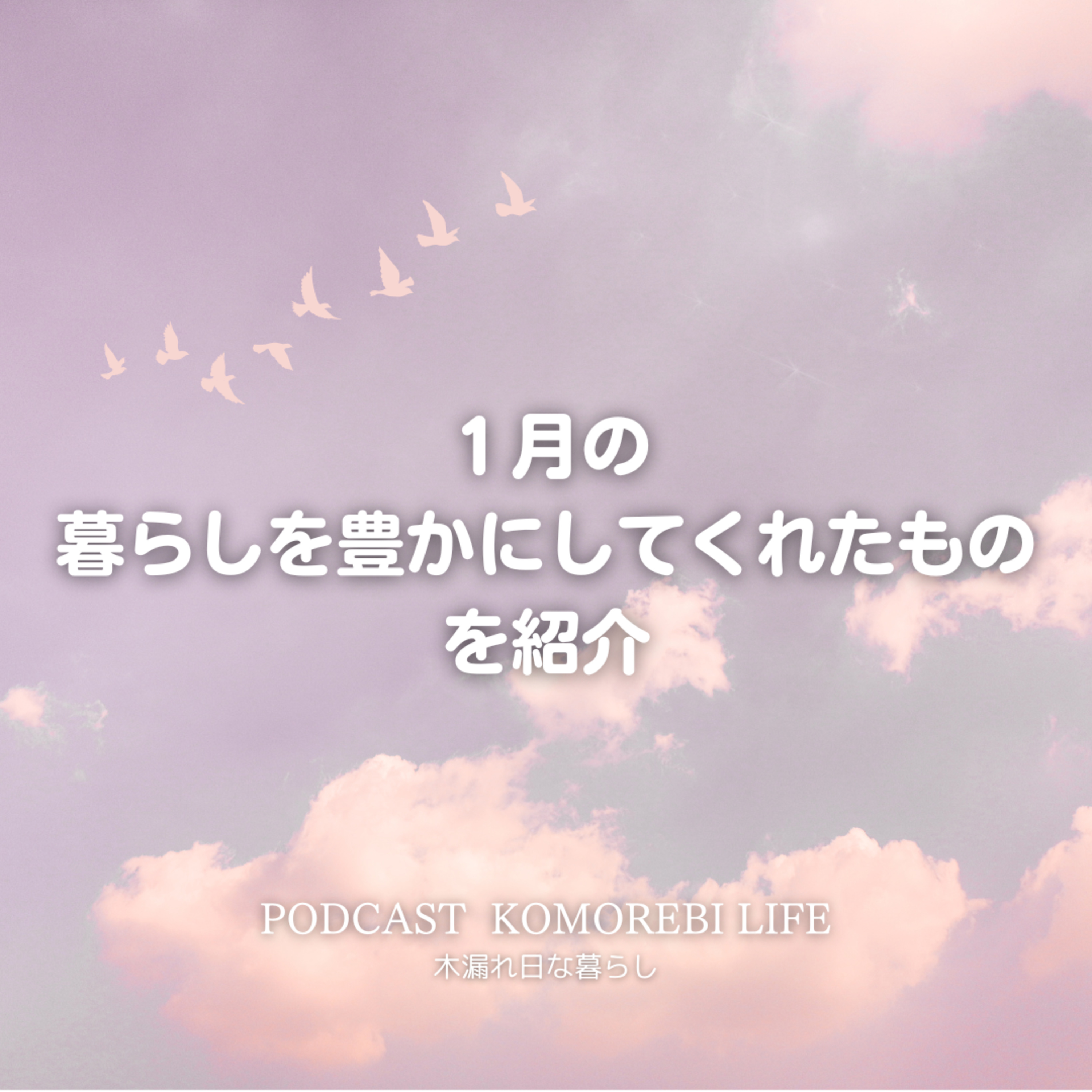 １月の「暮らしを豊かにしてくれたもの」を紹介 episode artwork