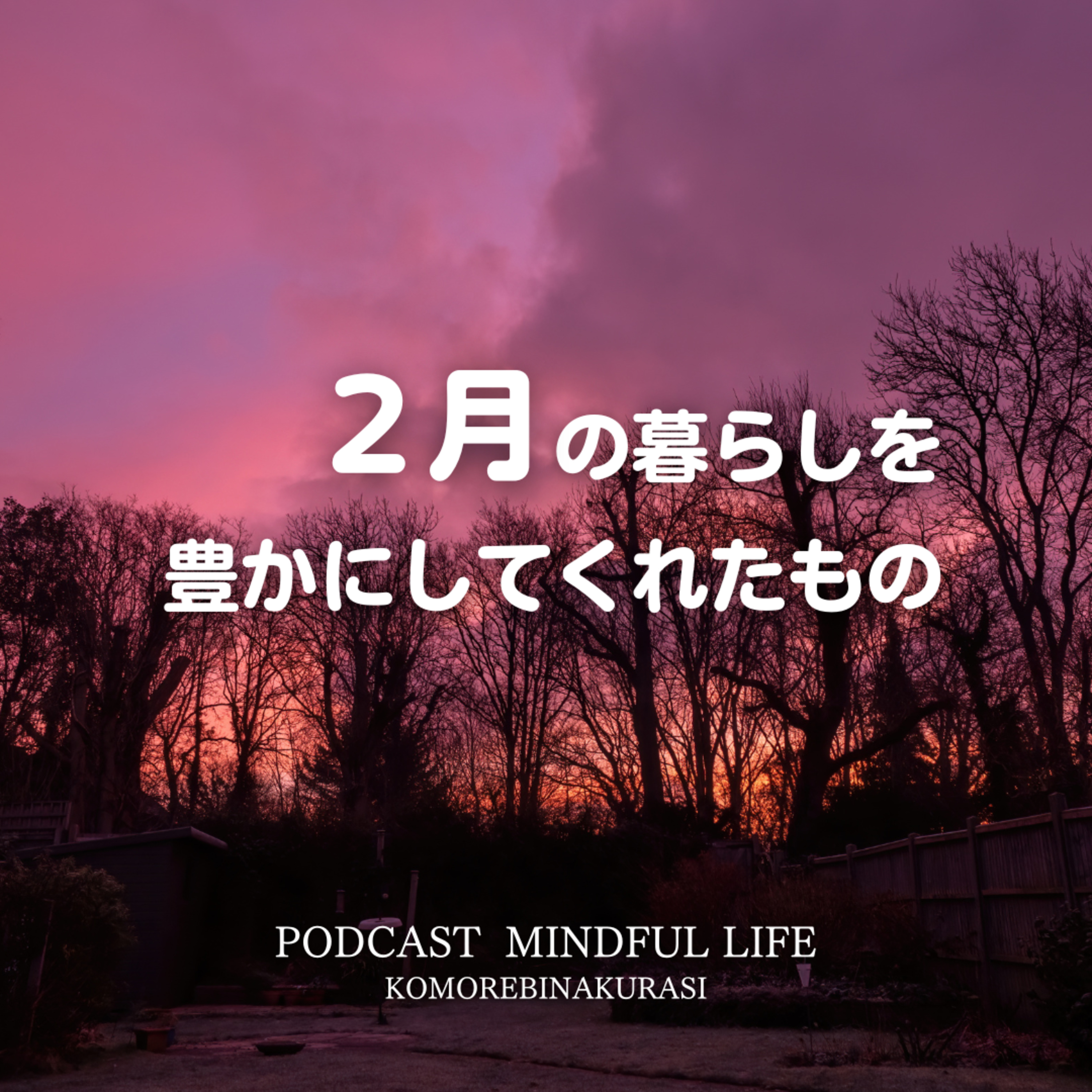 2月の「暮らしを豊かにしてくれたもの」 episode artwork