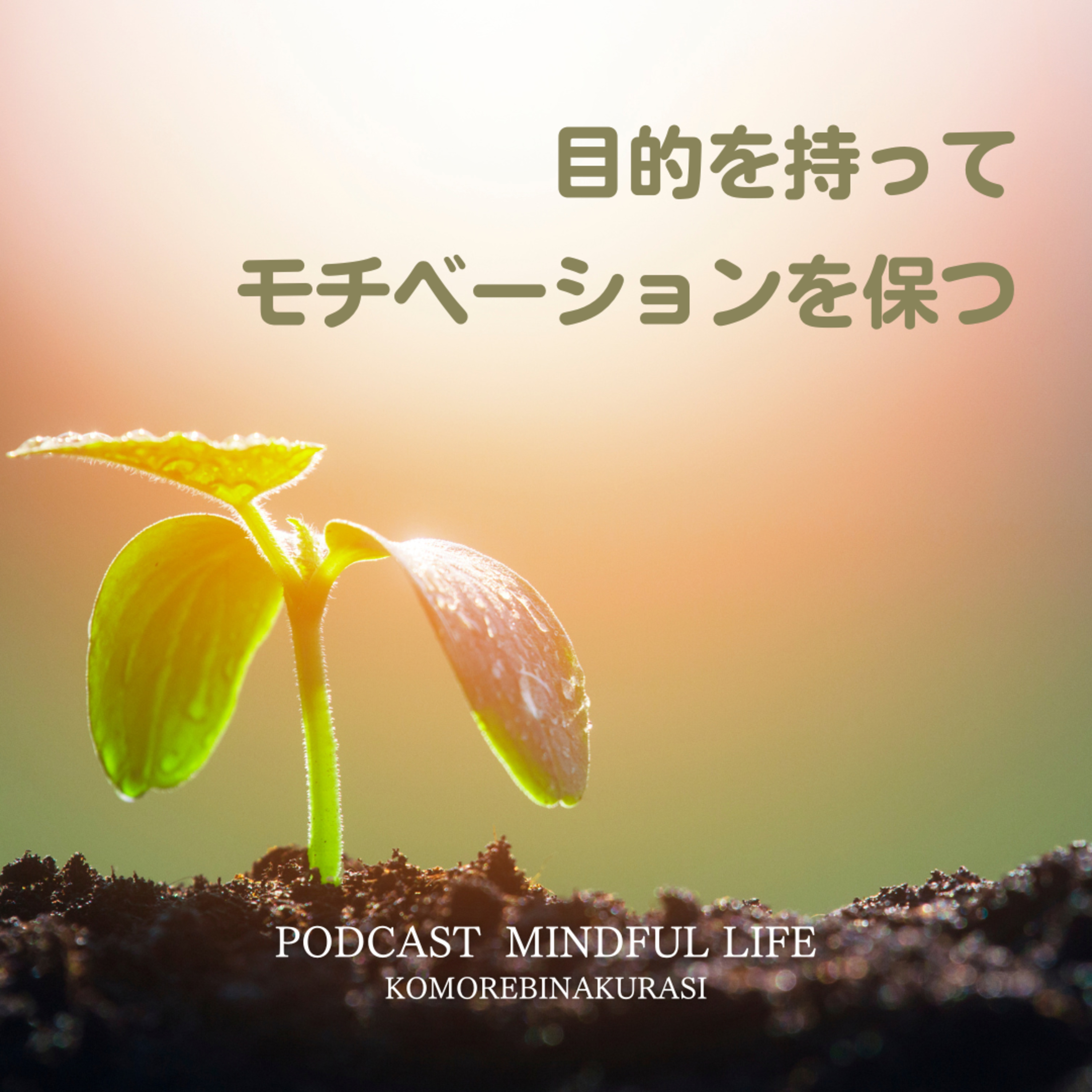 目的を持ってモチベーションを保つ episode artwork