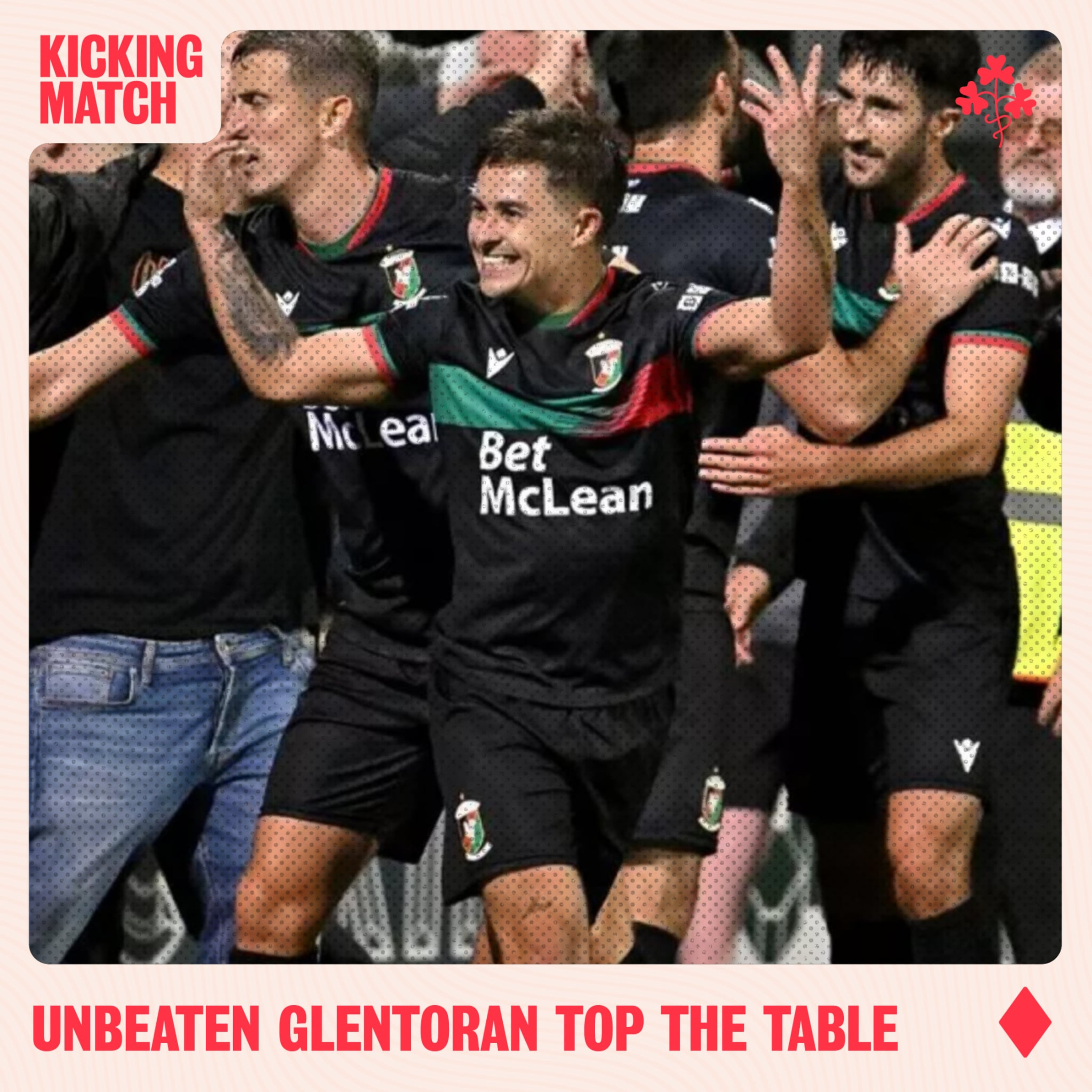 Can Glentoran maintain unbeaten surge to the top of the table?