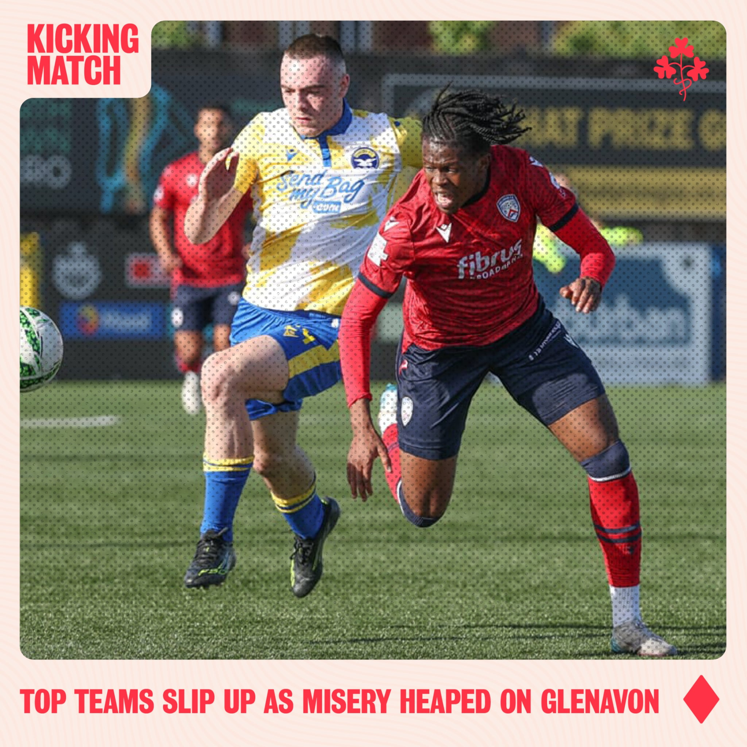 Title chasers slip up + More misery heaped onto Glenavon