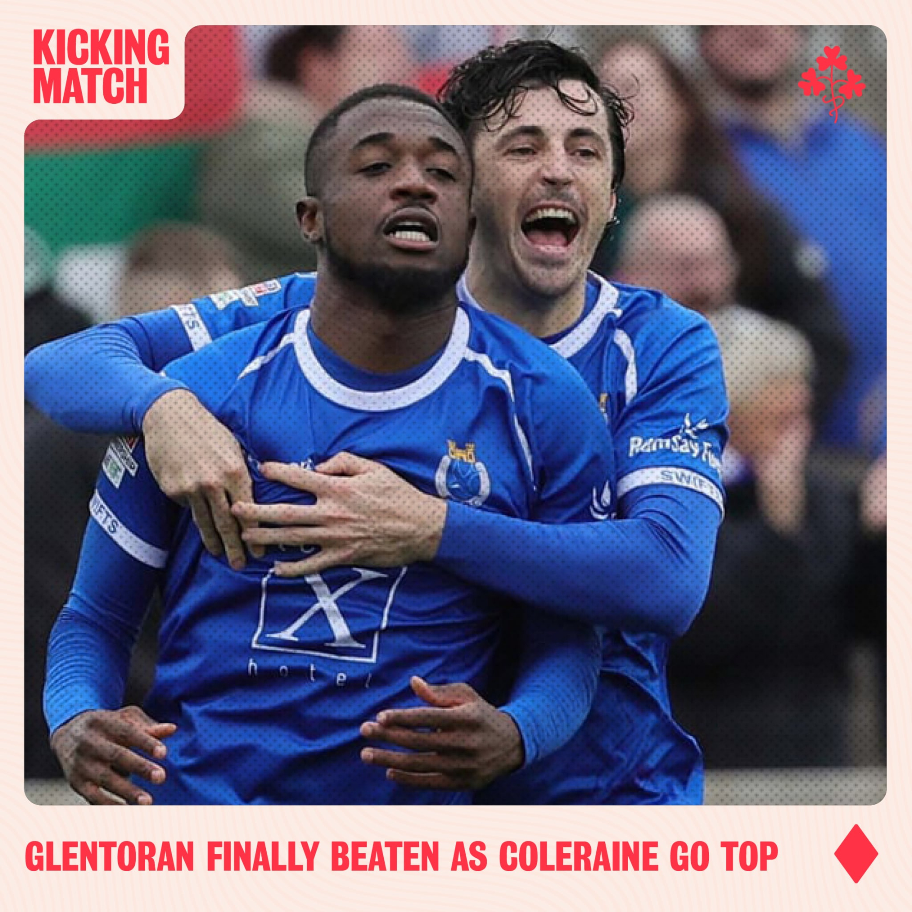 Coleraine go top as Glentoran finally beaten + Can Ballymena maintain a Top 6 charge? episode artwork