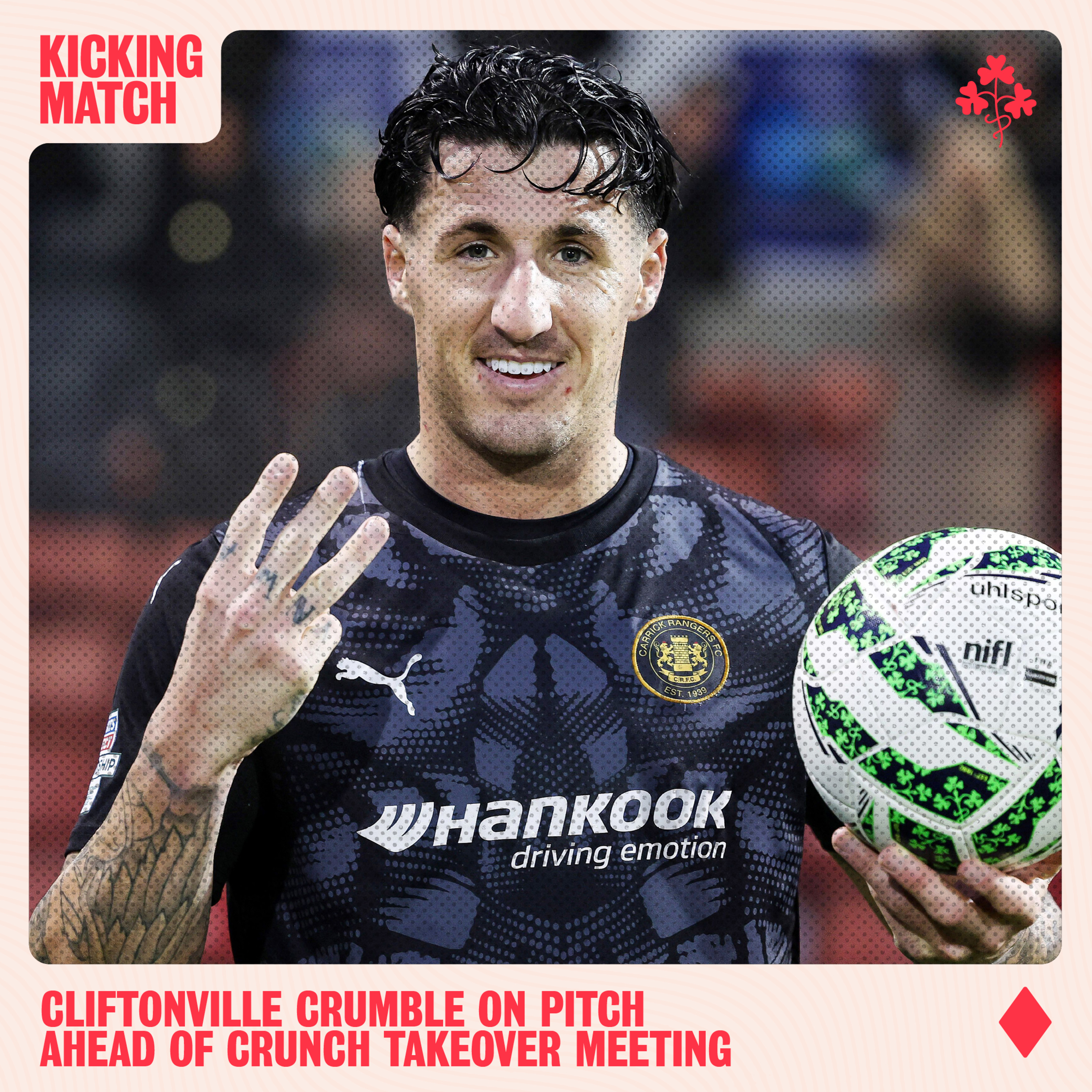 How long can Cliftonville's takeover crisis continue? + Larne pass latest title test