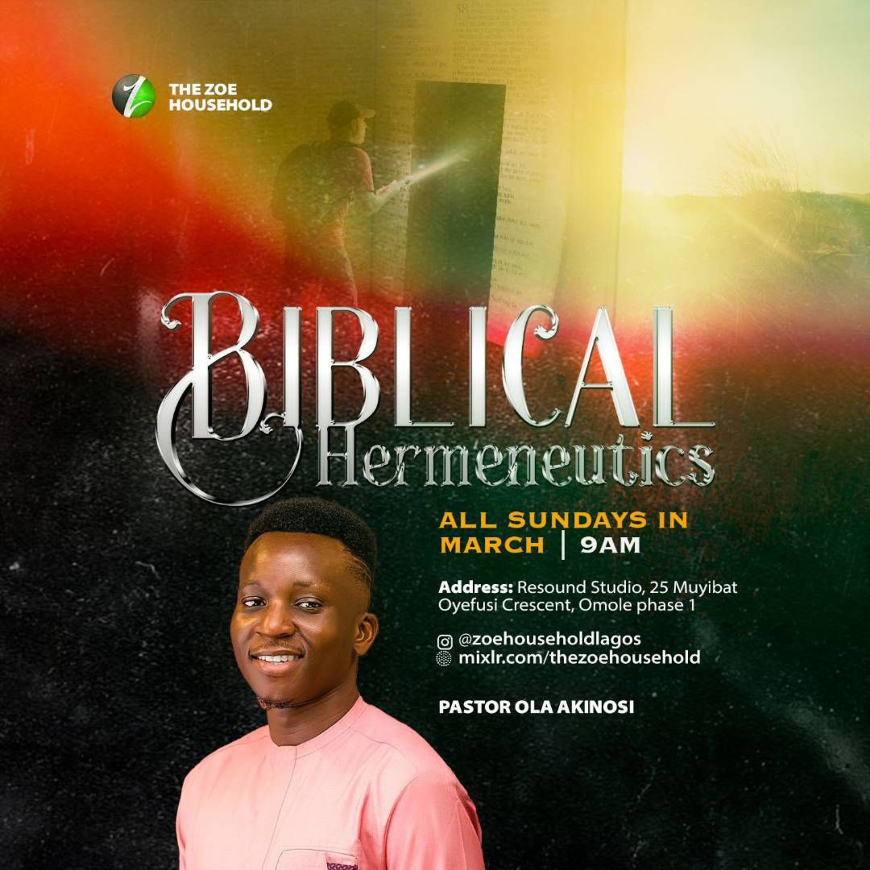 BIBLICAL HERMENEUTICS EPISODE 1