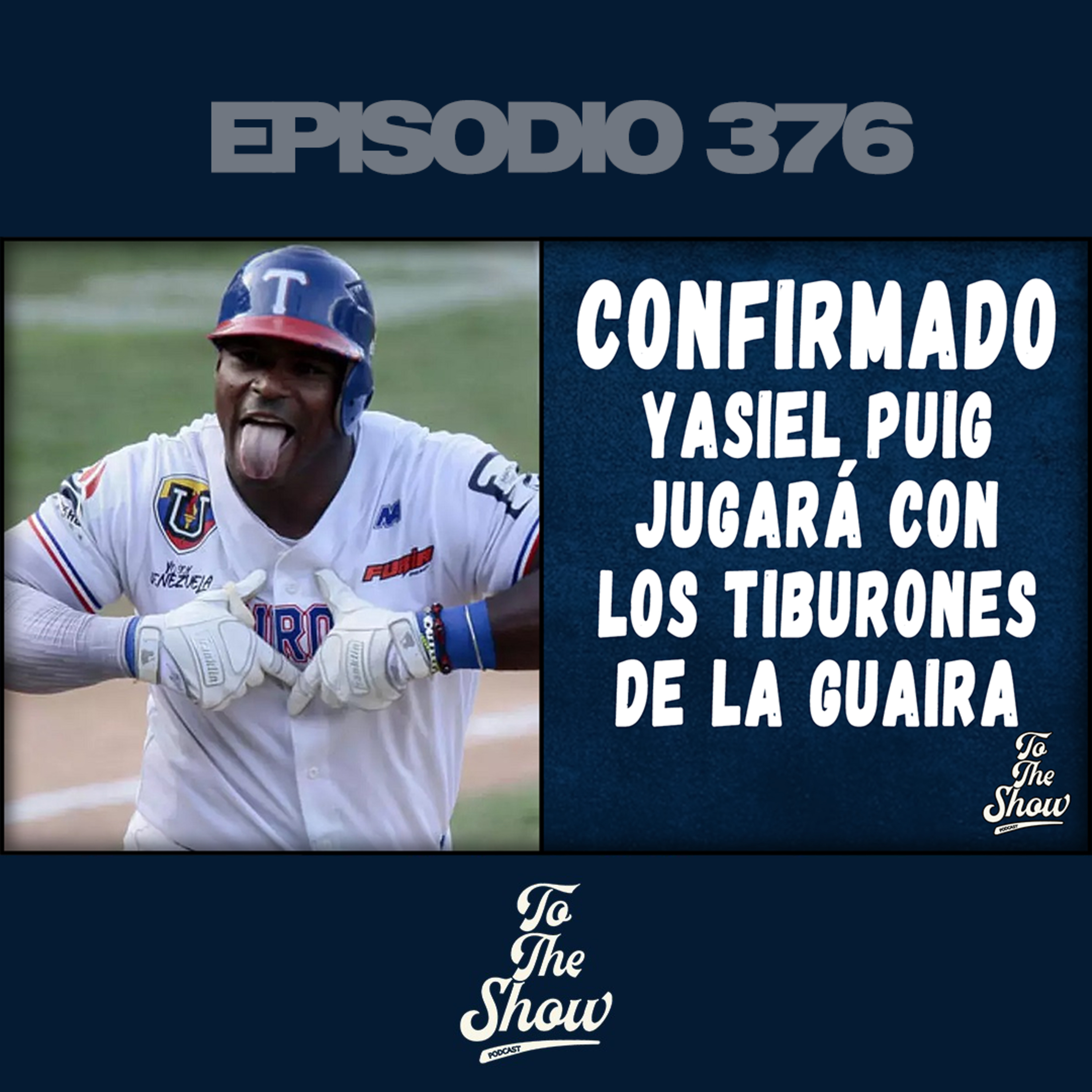  CONFIRMADO, Yasiel Puig jugará con Los Tiburones de La Guaira en la 2024-2025 episode artwork