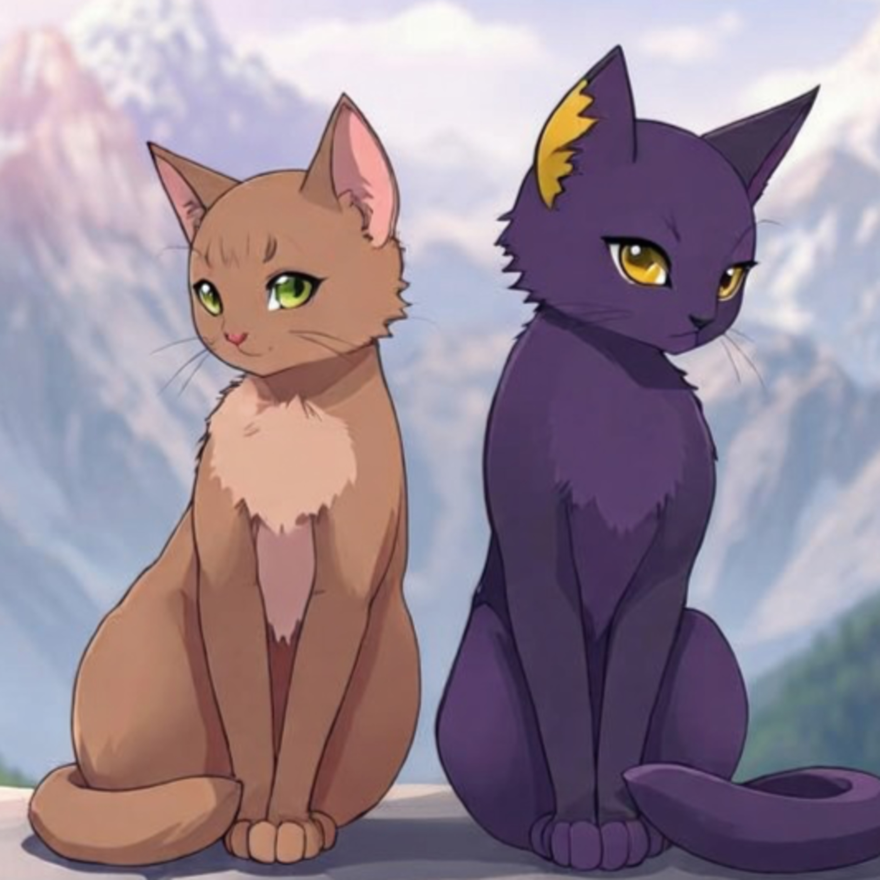 Warrior cats with Hazelbranch
