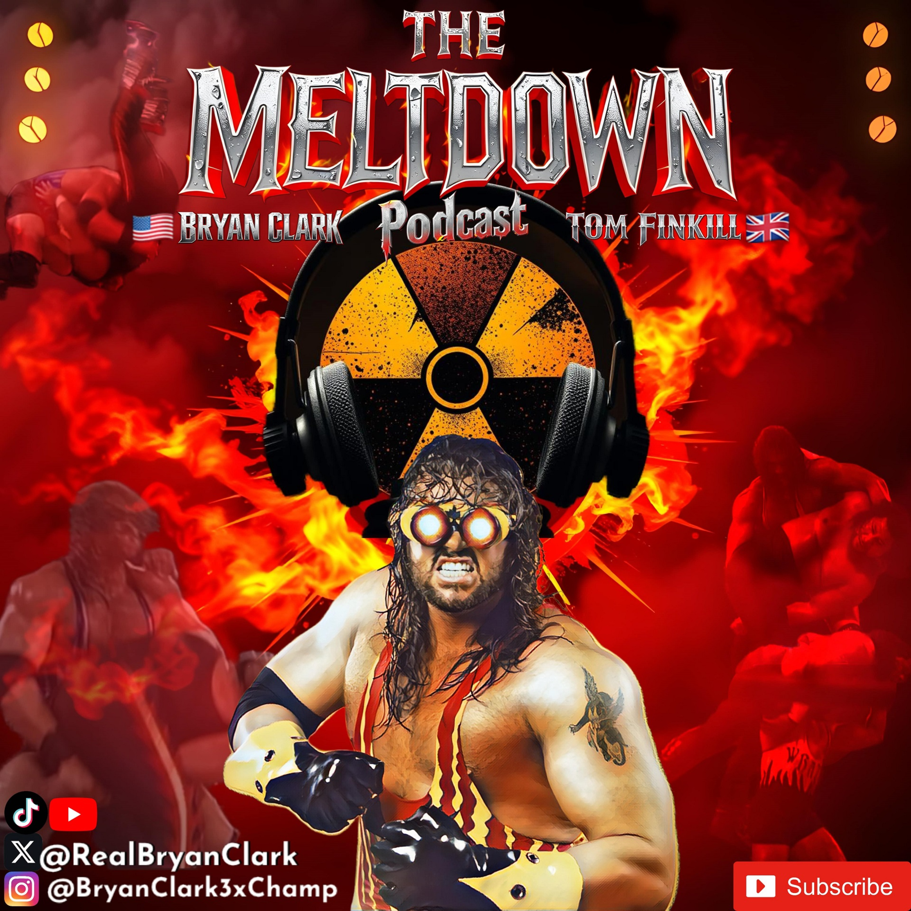 Bryan Clark (WWE/WCW’s Adam Bomb, Wrath, Kronik) Talks About His Podcast The Meltdown w/The Forum
