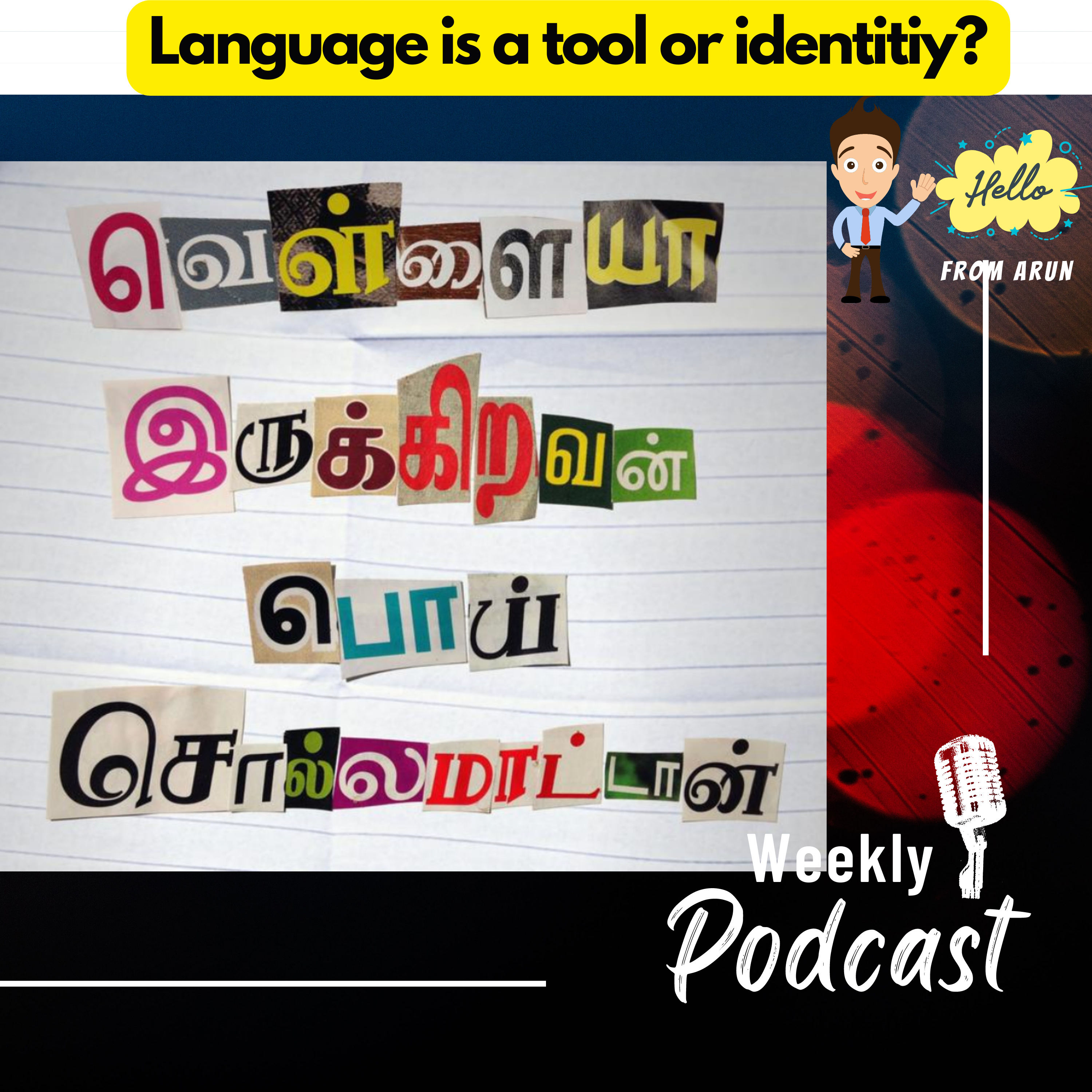 Language is a tool or identitiy?