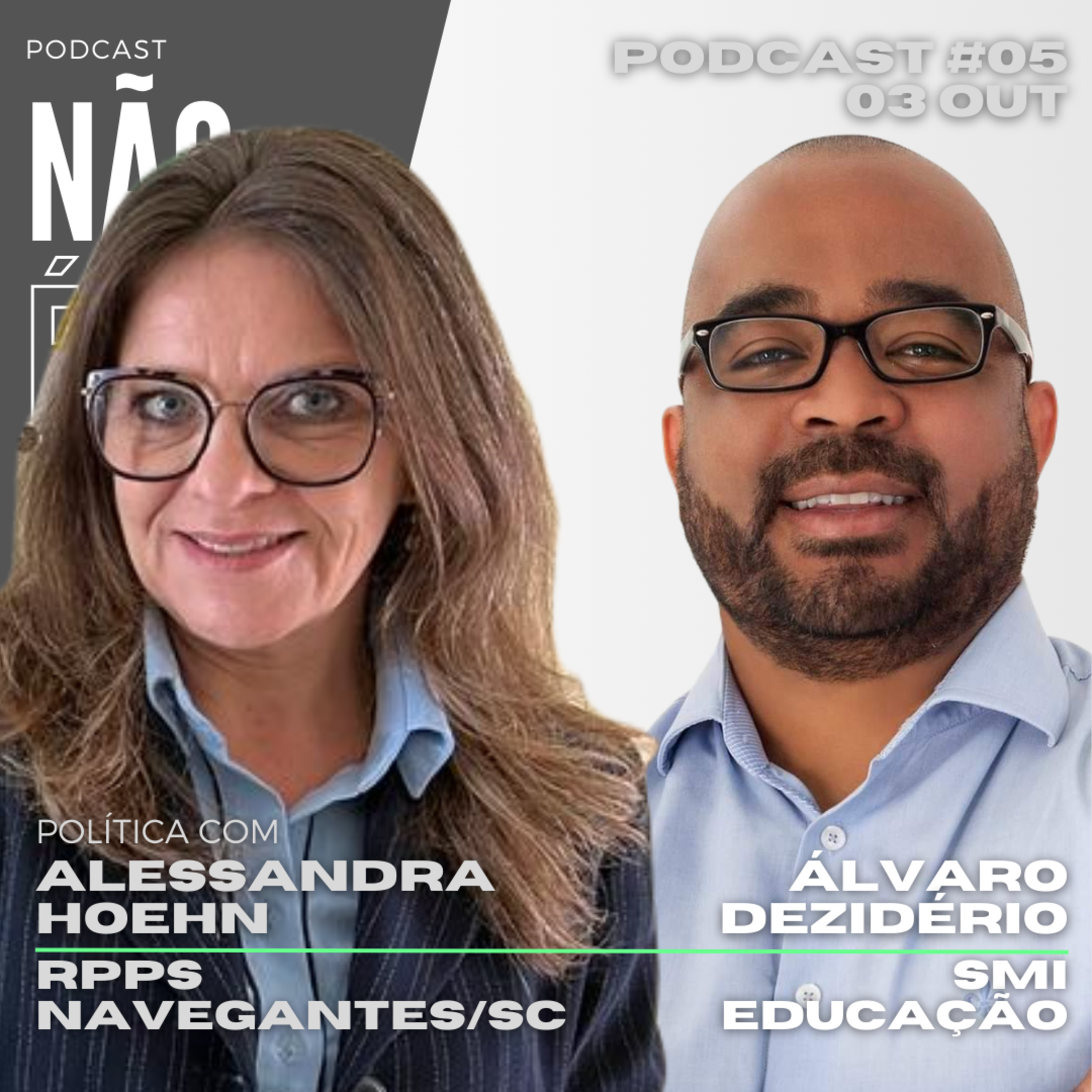 #05 Bate papo com Álvaro Dezidério da Luz (SMI Edu) e Alessandra Cristina Hoehn (RPPS Navegantes/SC) episode artwork