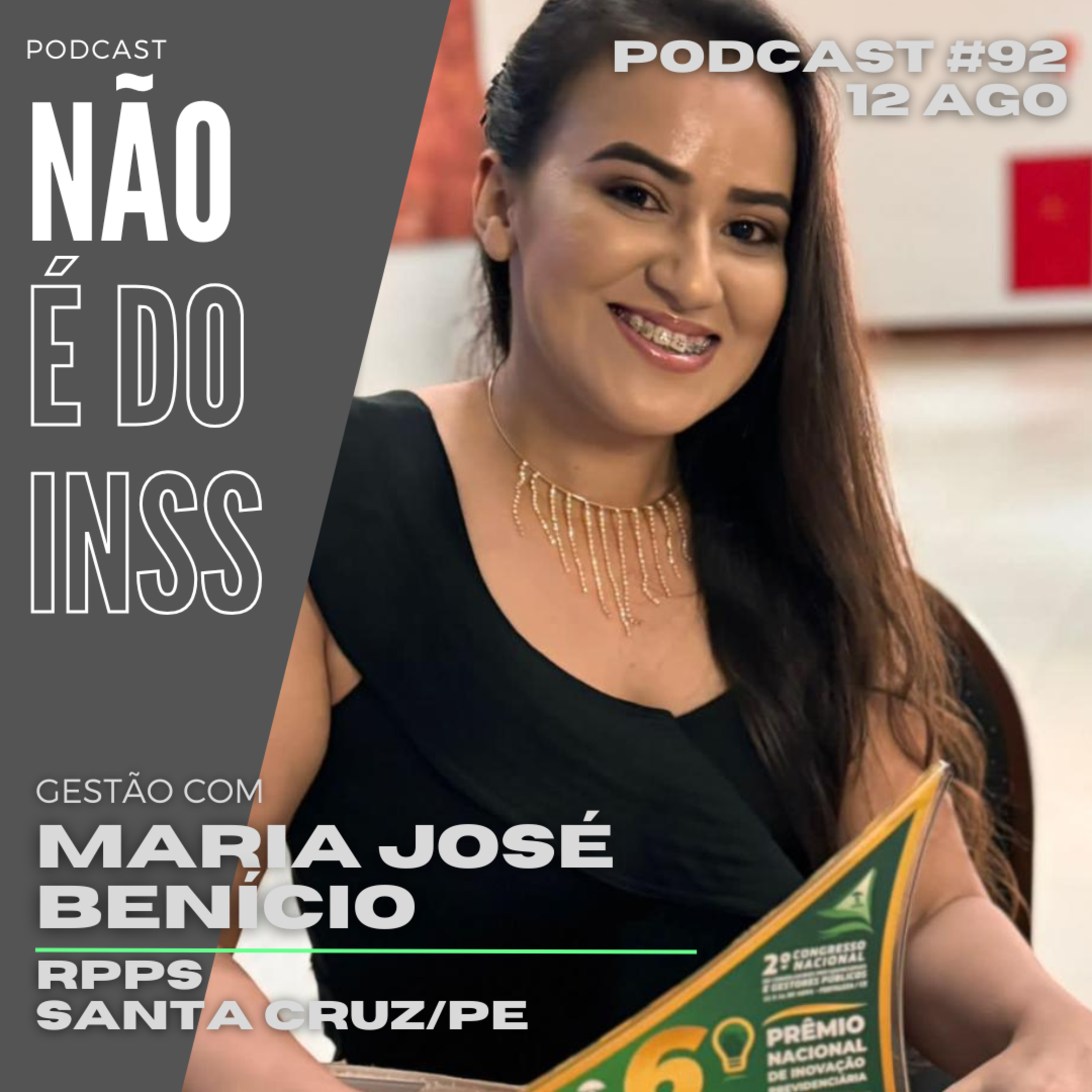 #92 Gestão com Maria José Benício - RPPS Santa Cruz/PE episode artwork