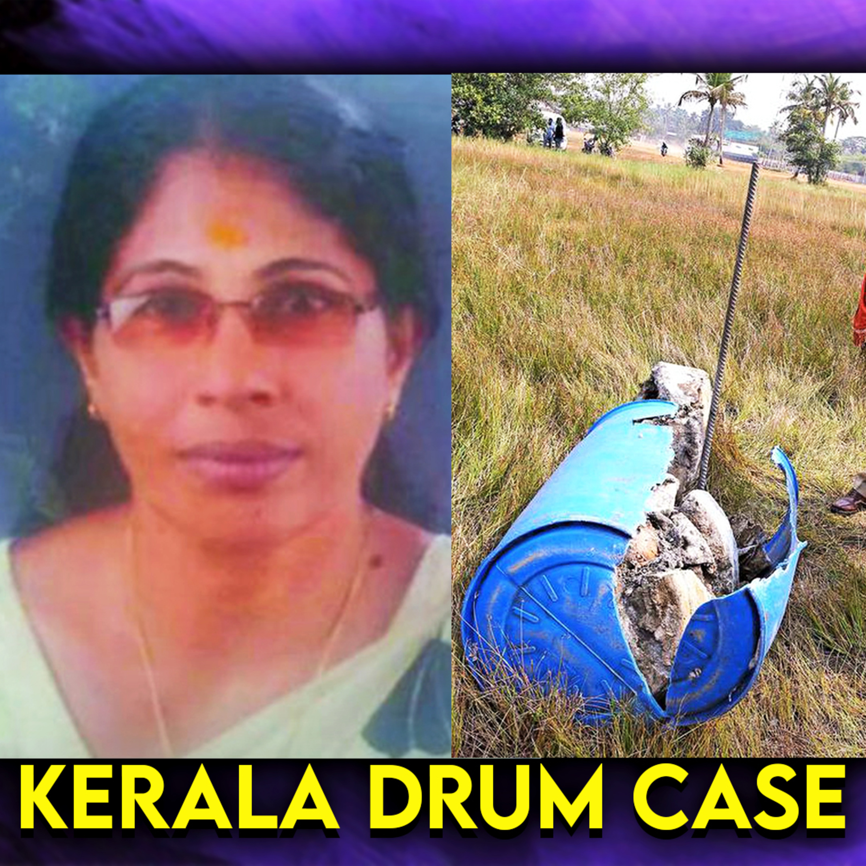 Kerala Female Body Found In a Blue Drum