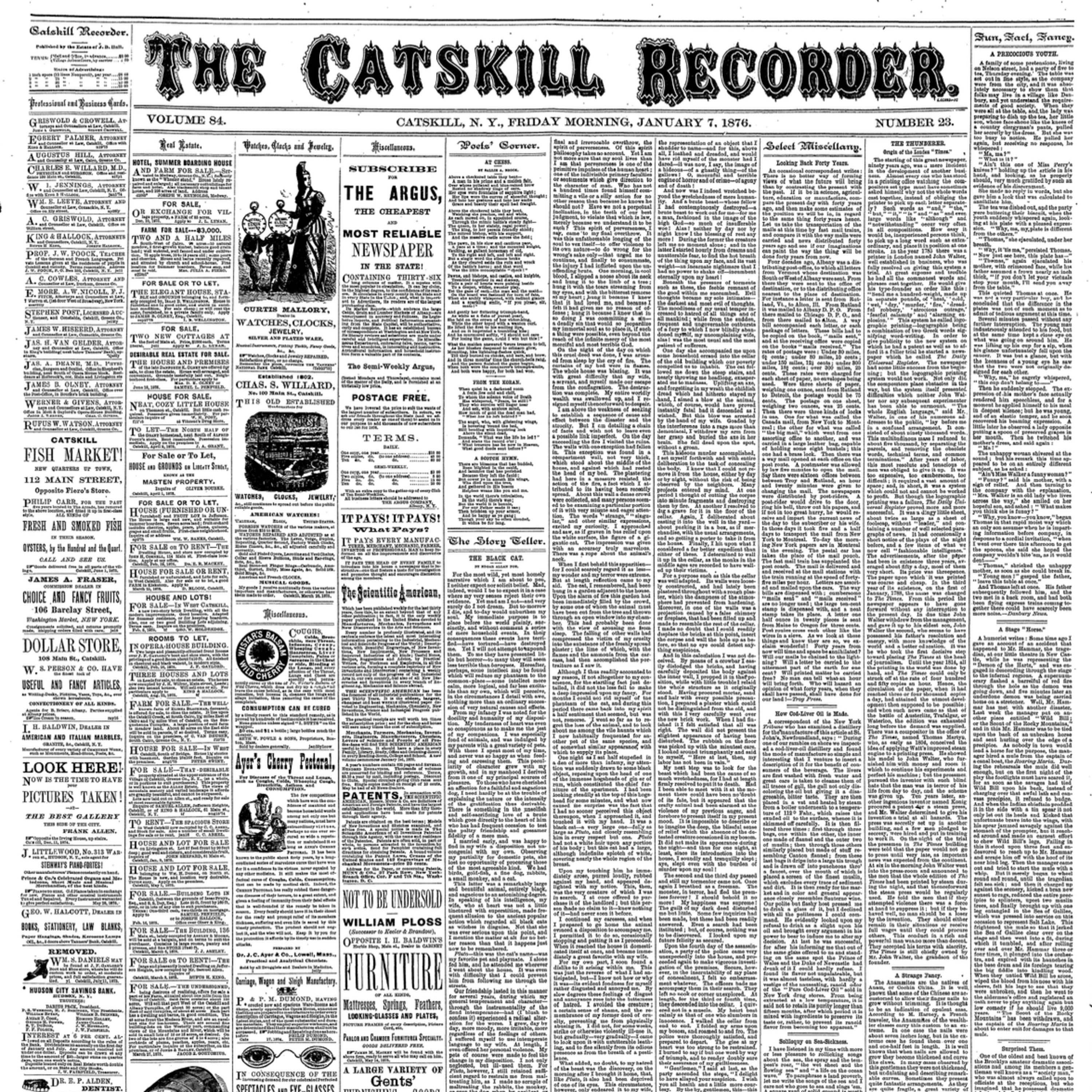 Small Town Papers, Big Digital Archive: NYS Historic Newsapers