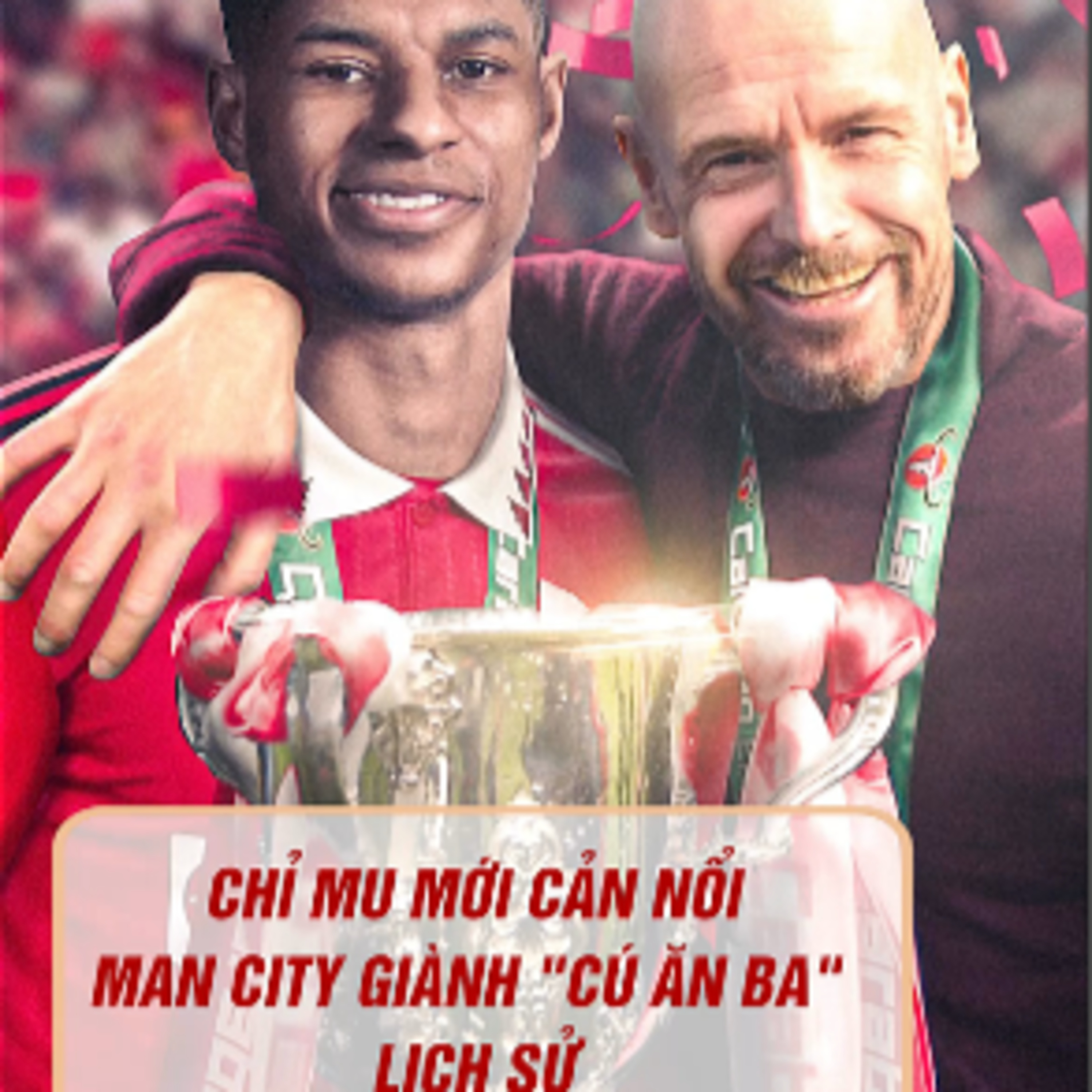 CHỈ MU MỚI CẢN NỔI MAN CITY GIÀNH CÚ ĂN BA LỊCH SỬ | BÓNG ĐÁ 5GOAL