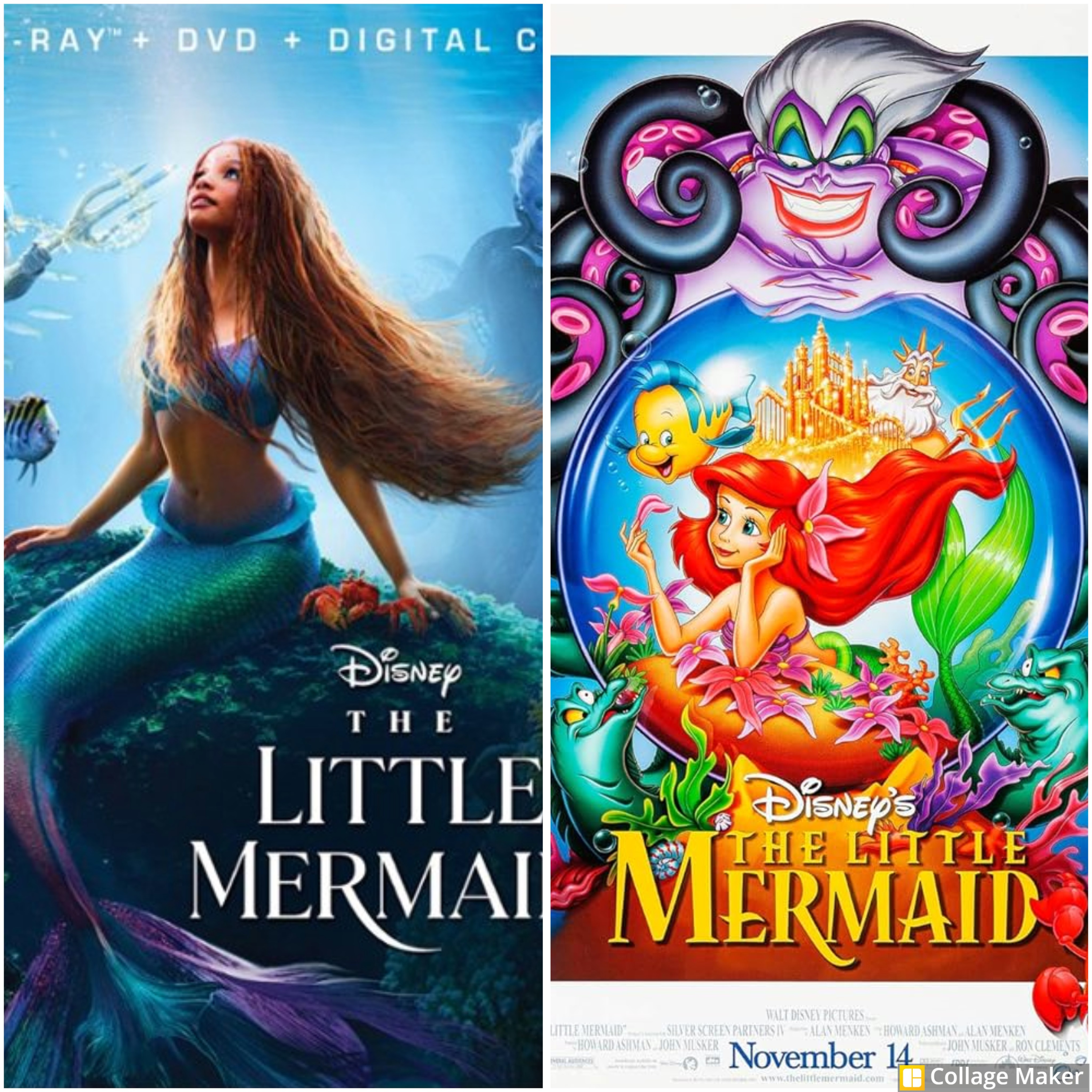 The Little Mermaid (Animated vs. Live Action) episode artwork