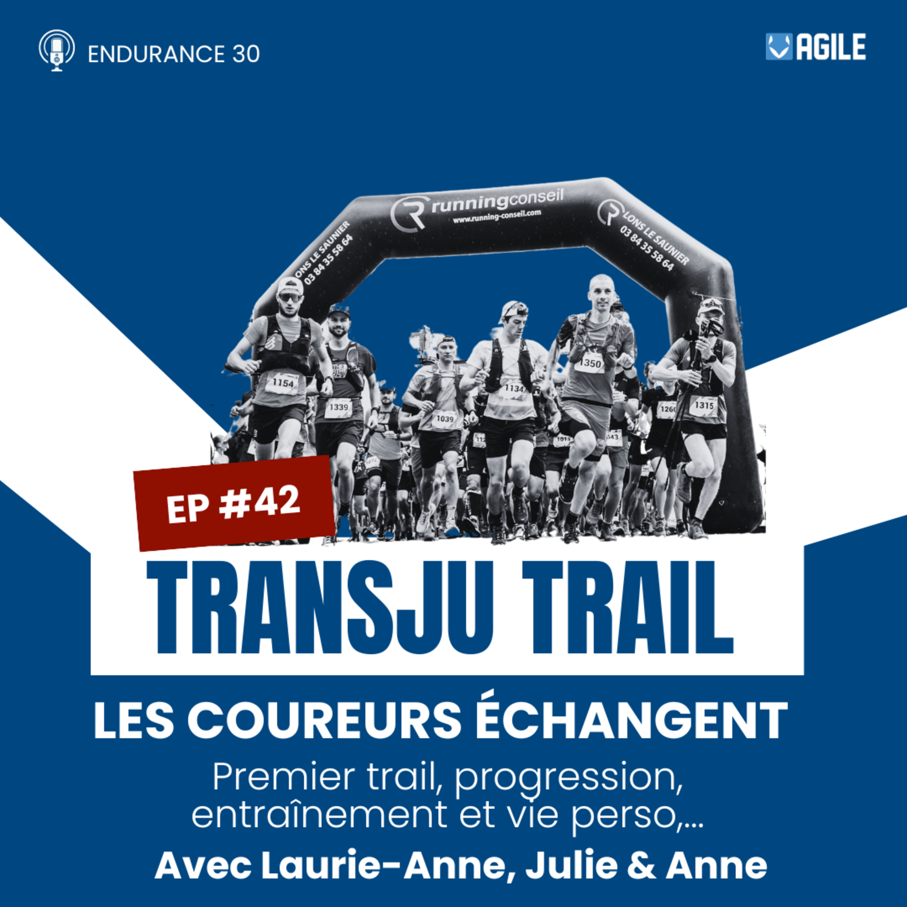 #42 : Spécial Transju trail : Premier trail, progression, entraînement et vie perso,... episode artwork