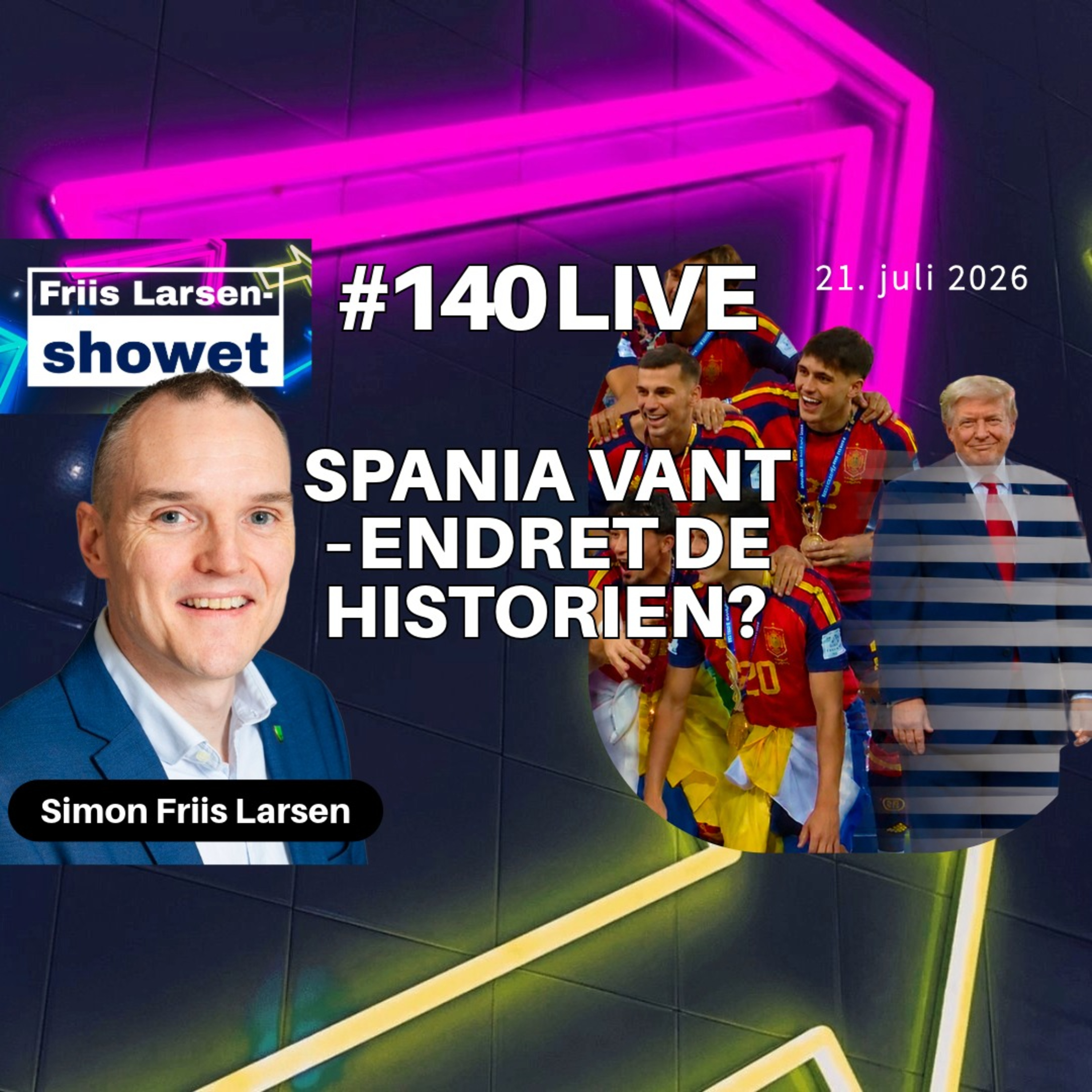 #140 - Spania vant – Endret de historien? episode artwork