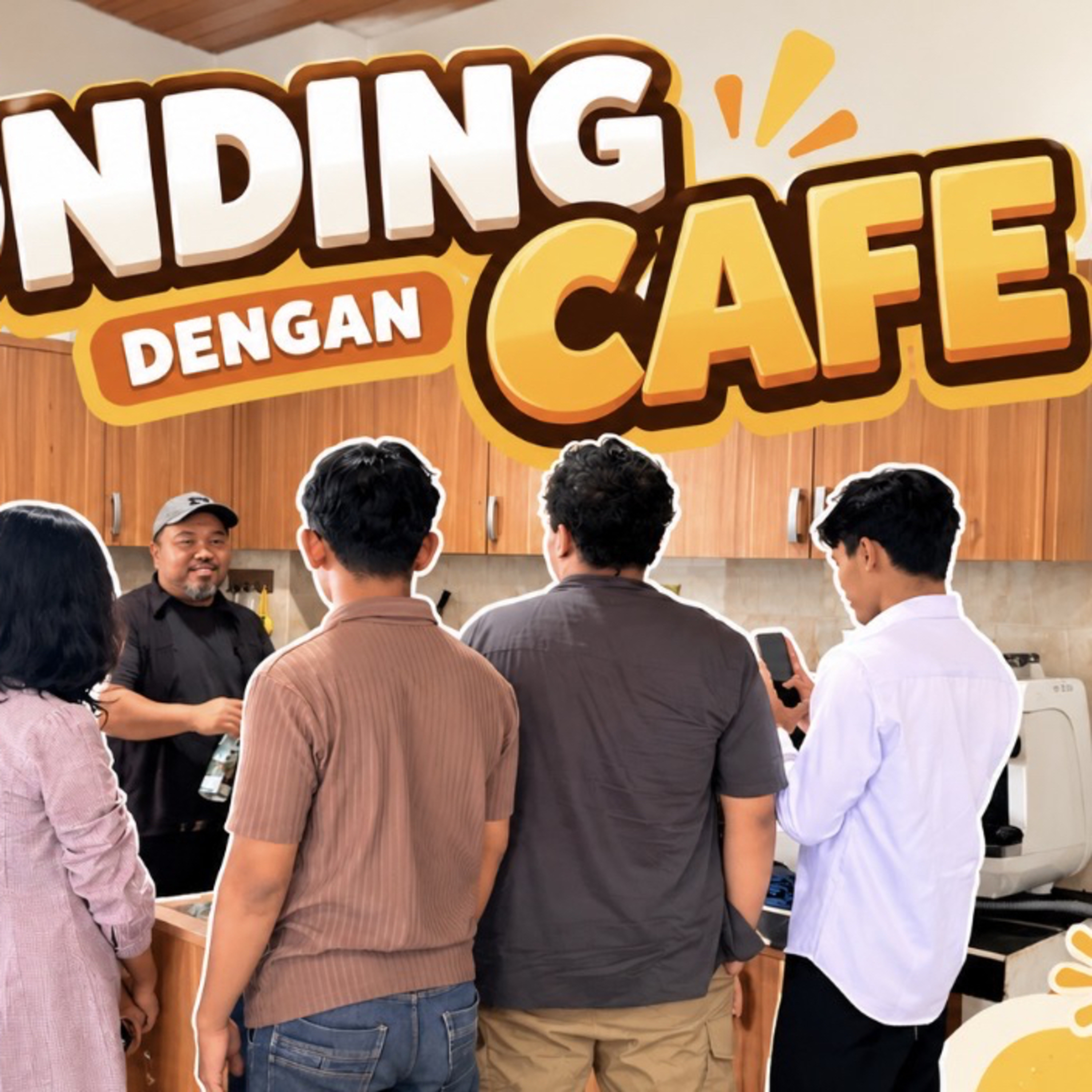 Bonding dengan cafe episode artwork